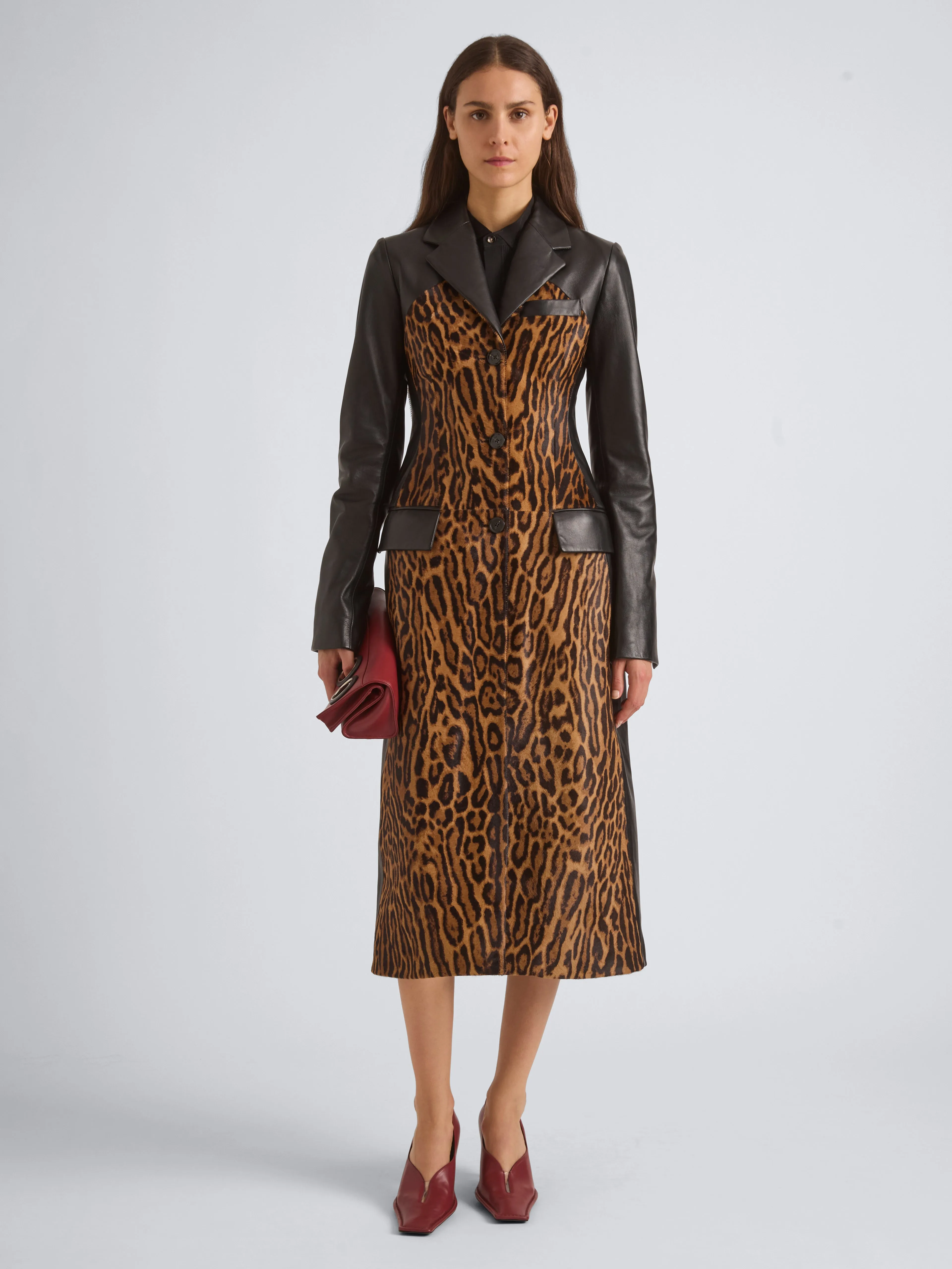 Farra Jacket in Printed Calf Hair sold by Proenza Schouler product image thumbnail 2