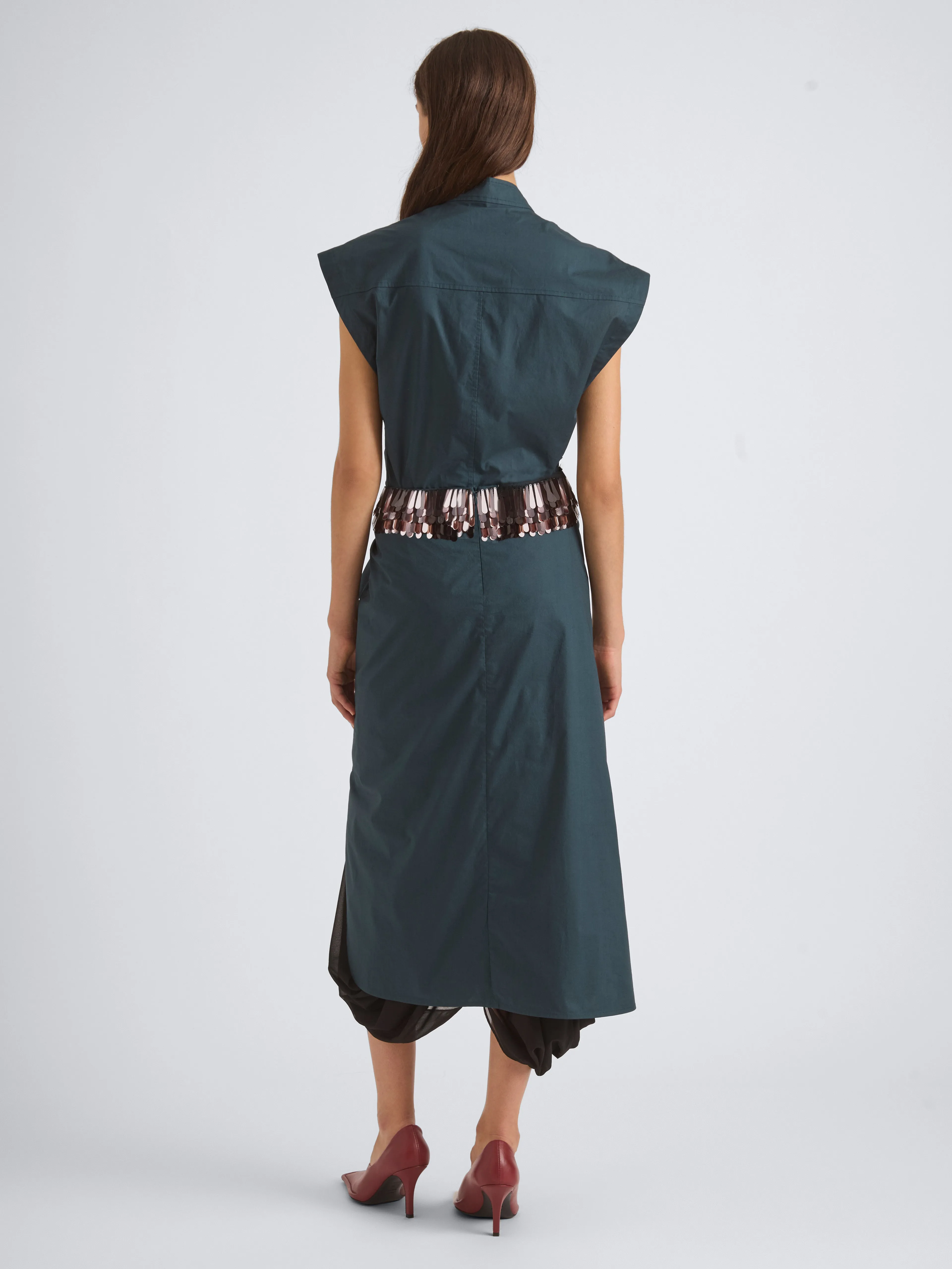 Zeta Top in Classic Cotton Poplin sold by Proenza Schouler product image thumbnail 3