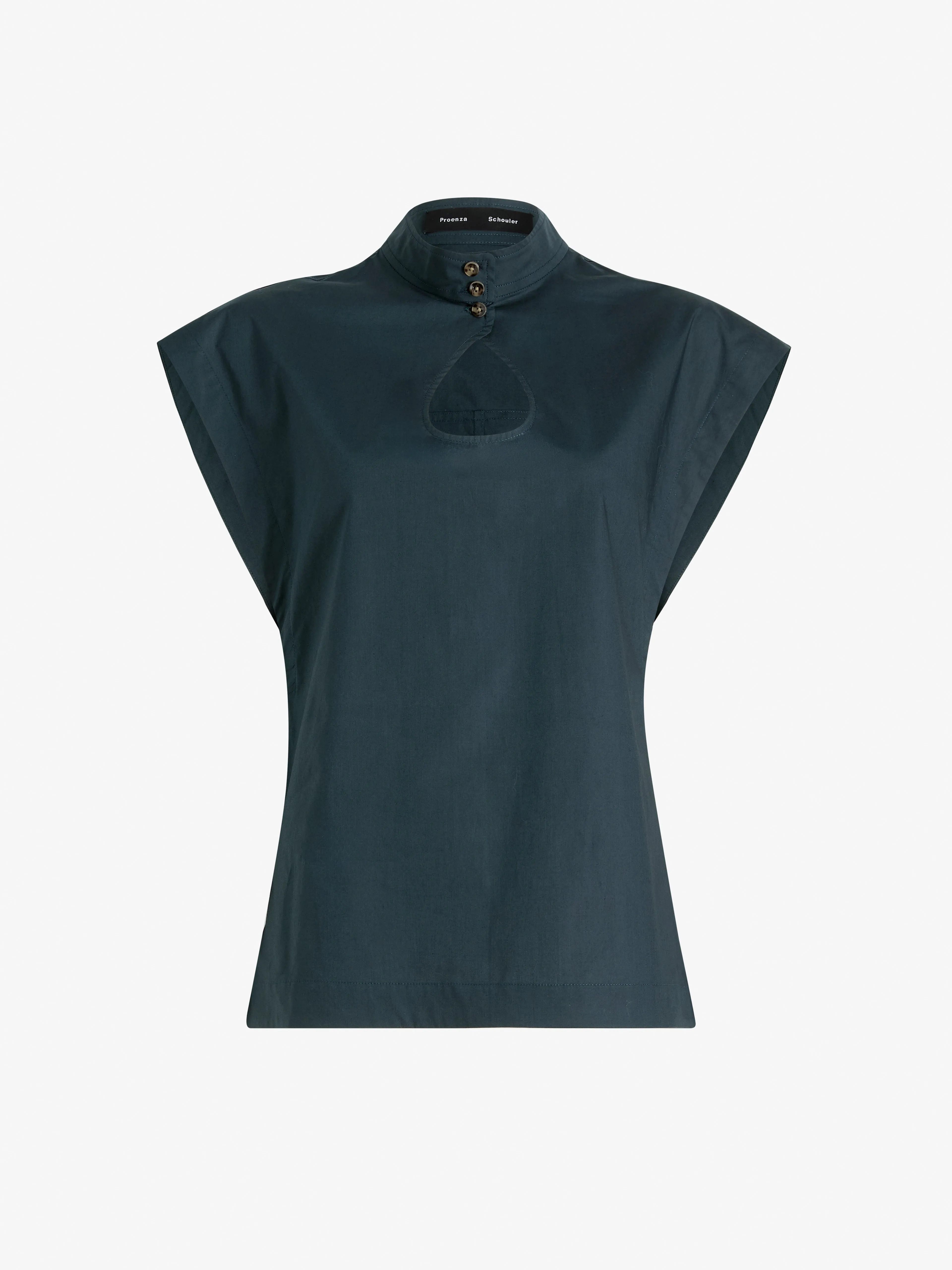 Zeta Top in Classic Cotton Poplin sold by Proenza Schouler