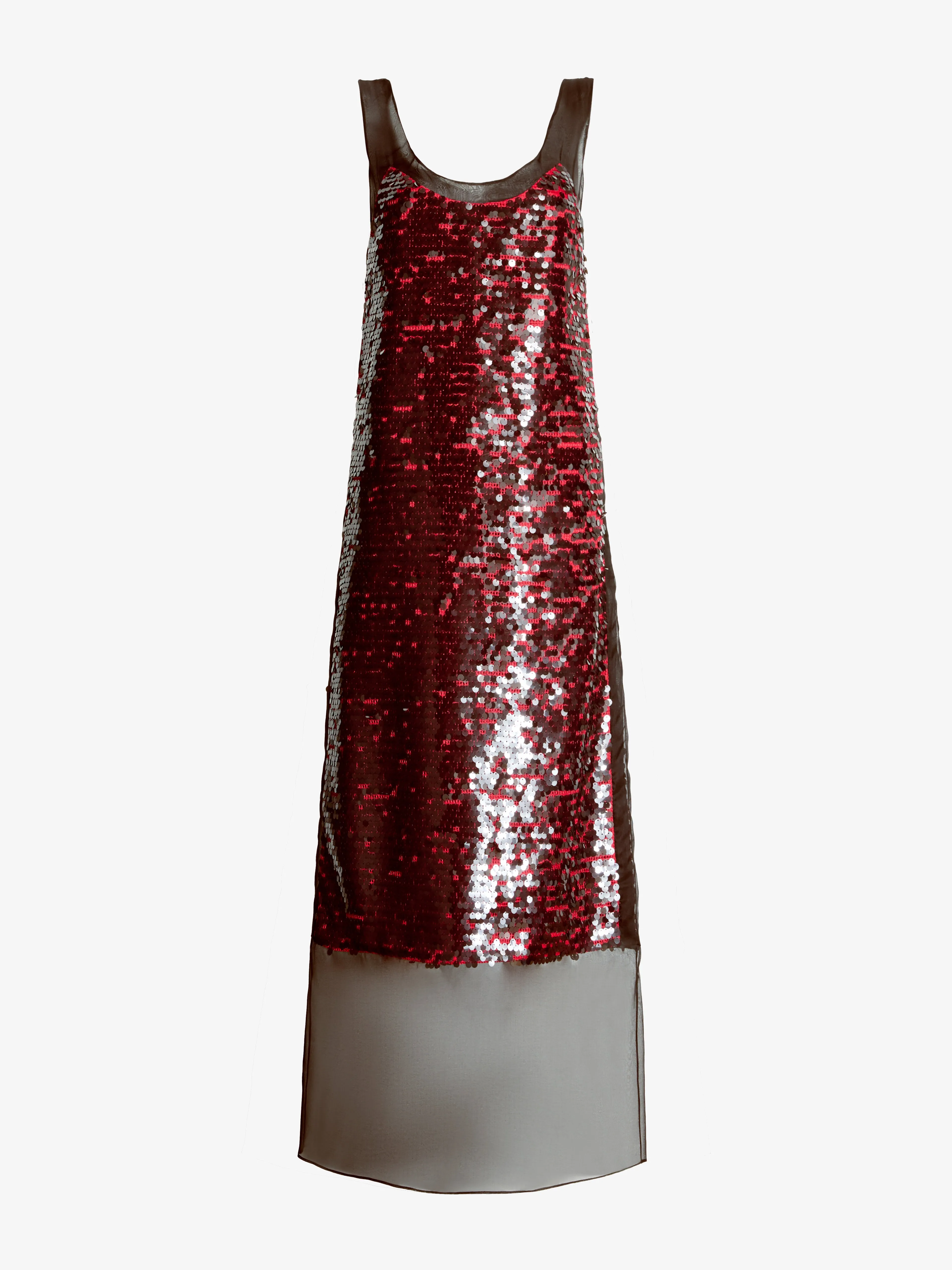 Leilani Dress in Giro Inglese Sequin Embroidery sold by Proenza Schouler