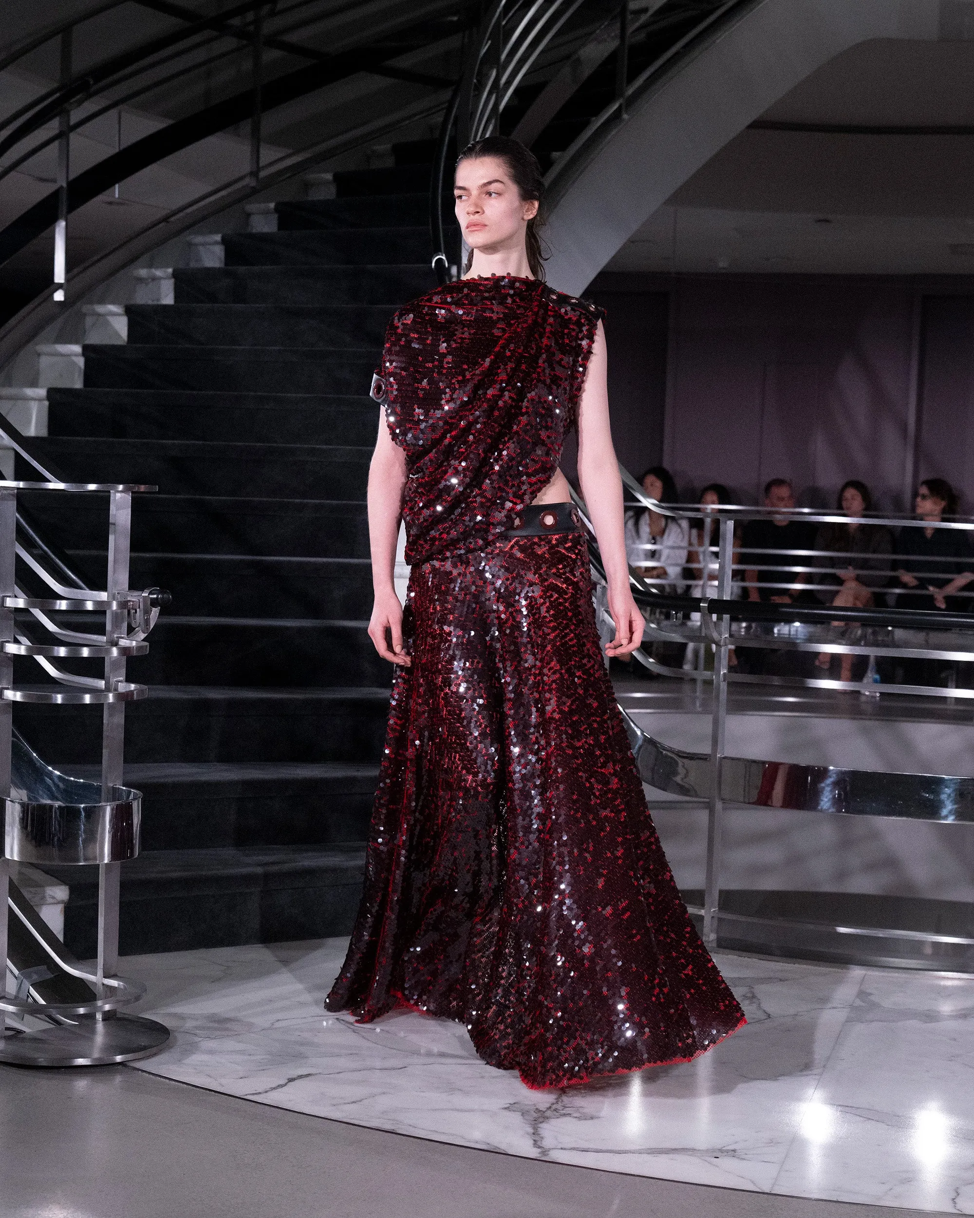 Rosella Dress in Sequin Giro Inglese sold by Proenza Schouler product image thumbnail 2