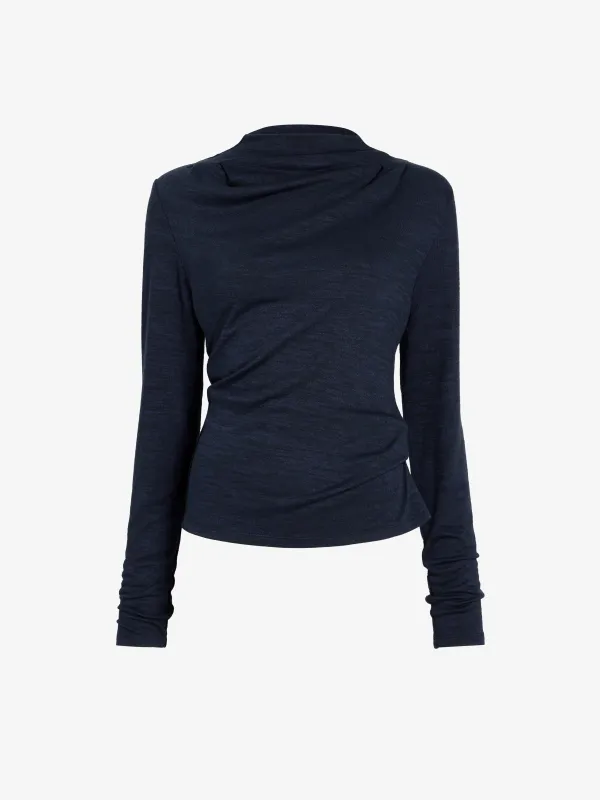 Mimi Top in Marled Jersey made by Proenza Schouler
