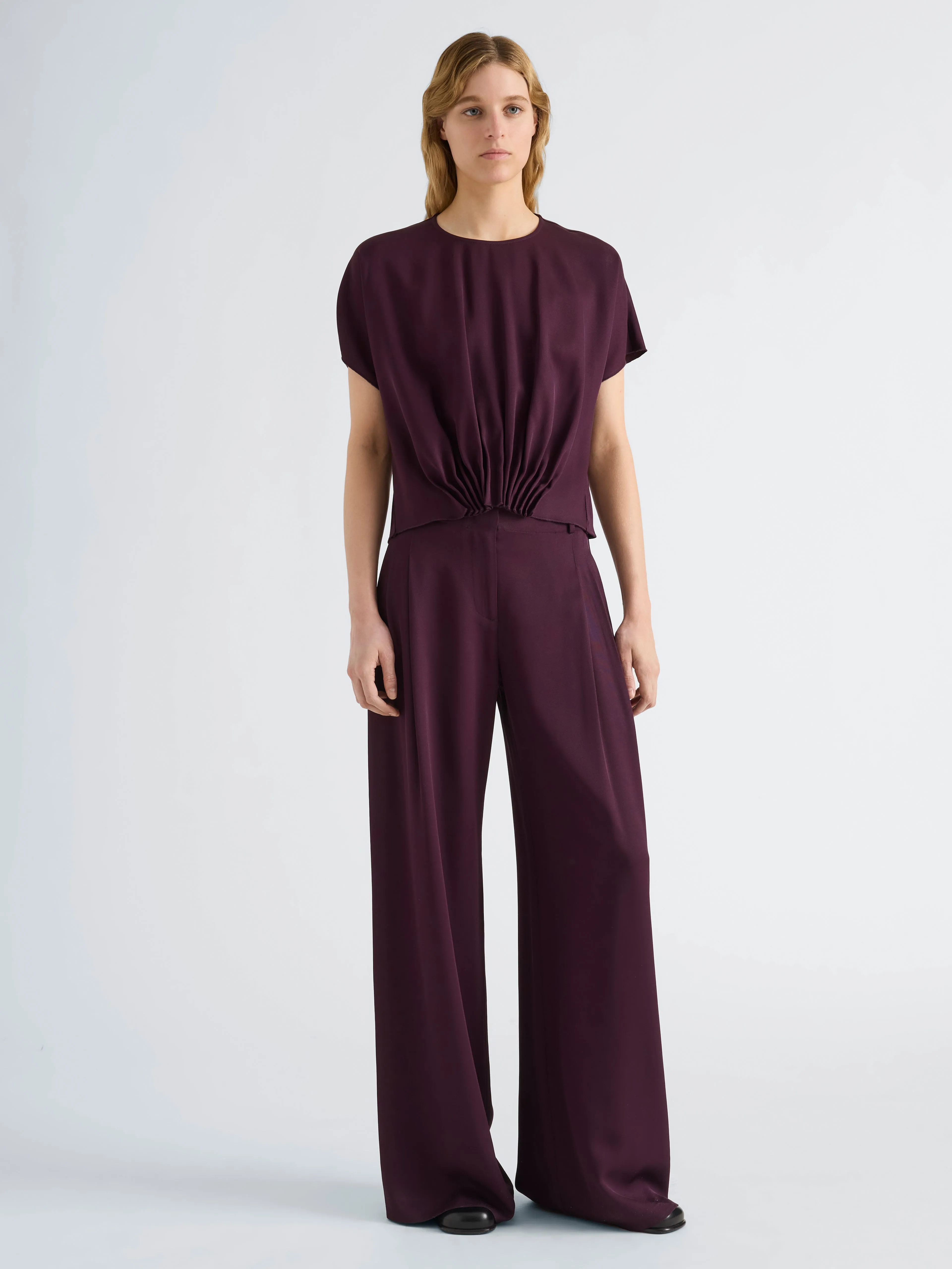 Kat Top in Wool Twill sold by Proenza Schouler product image thumbnail 3