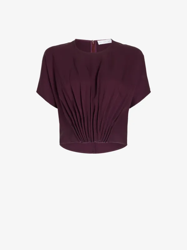 Kat Top in Wool Twill made by Proenza Schouler