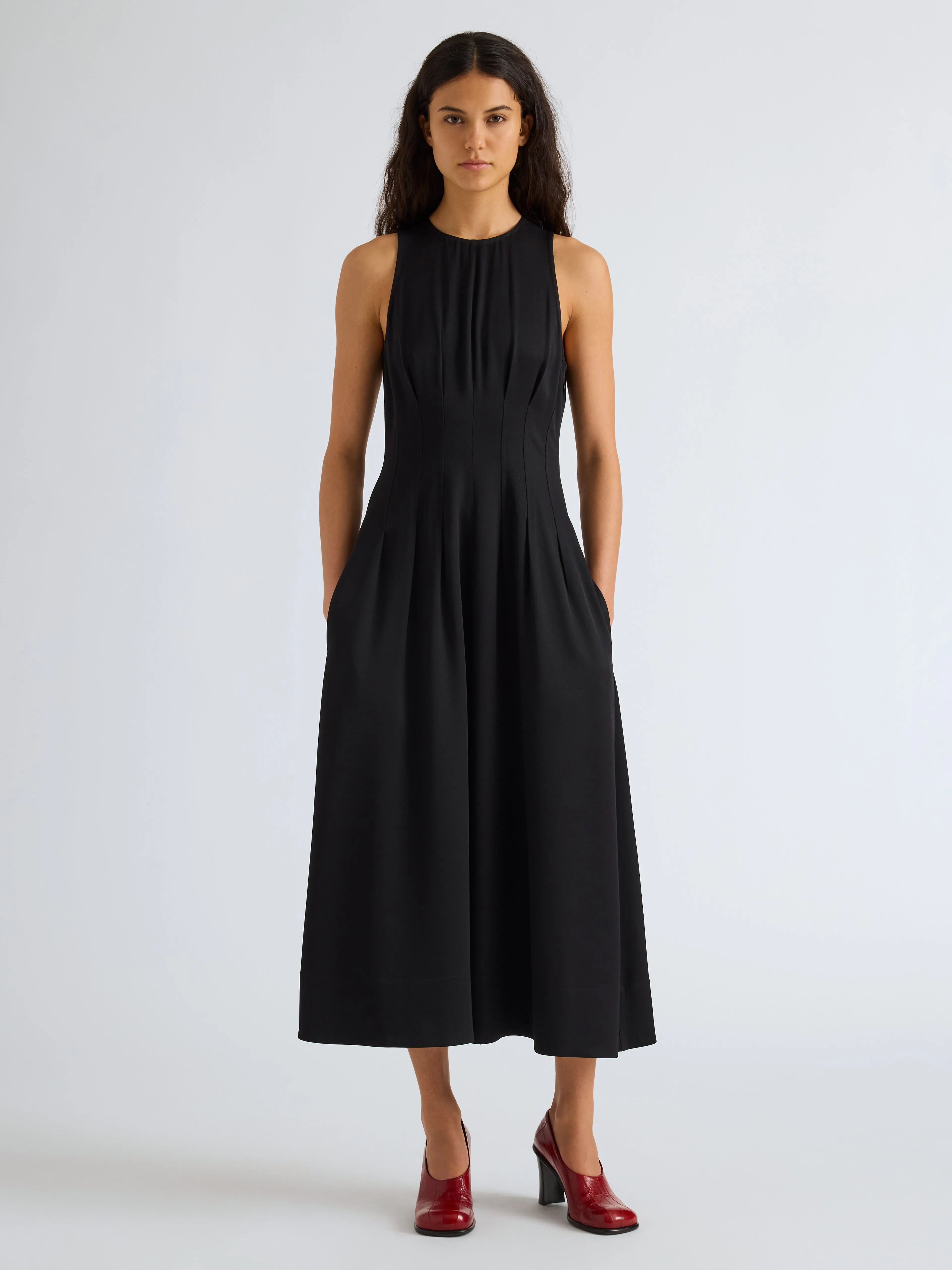 Bronwyn Dress in Wool Twill sold by Proenza Schouler product image thumbnail 2