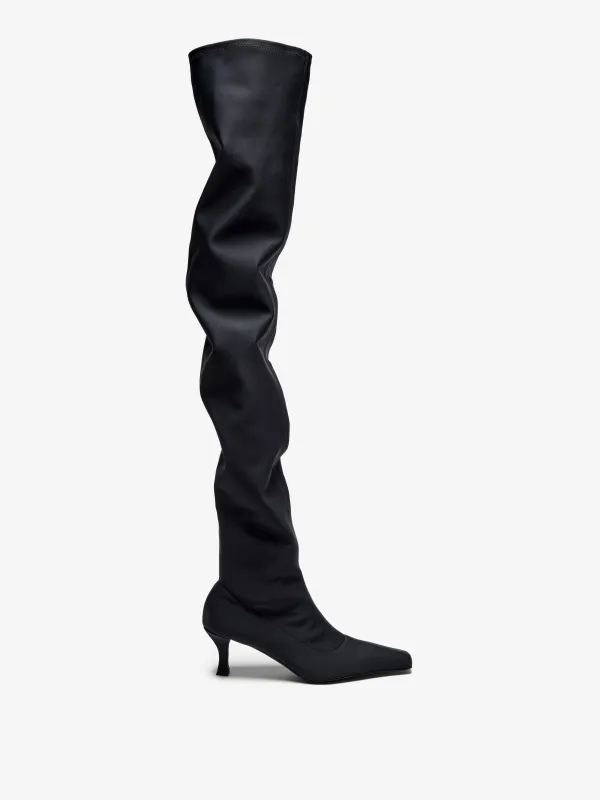 Trap Over The Knee Boots - 60MM made by Proenza Schouler