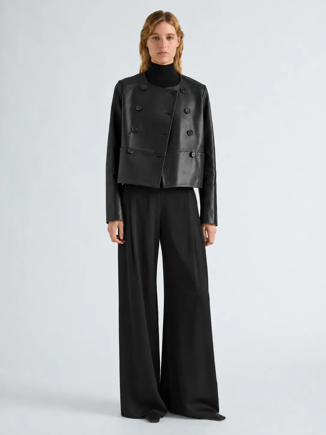 Courtney Jacket in Leather sold by Proenza Schouler product image thumbnail 3