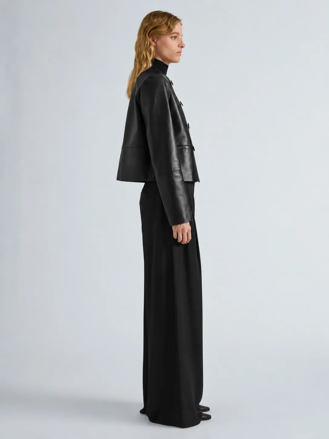 Courtney Jacket in Leather sold by Proenza Schouler product image thumbnail 4
