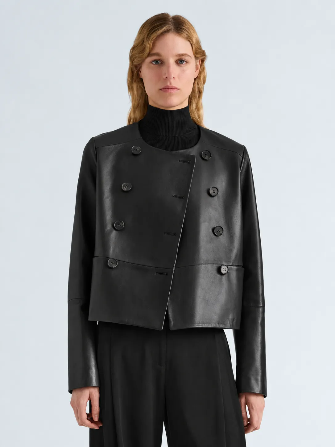 Courtney Jacket in Leather sold by Proenza Schouler product image thumbnail 2