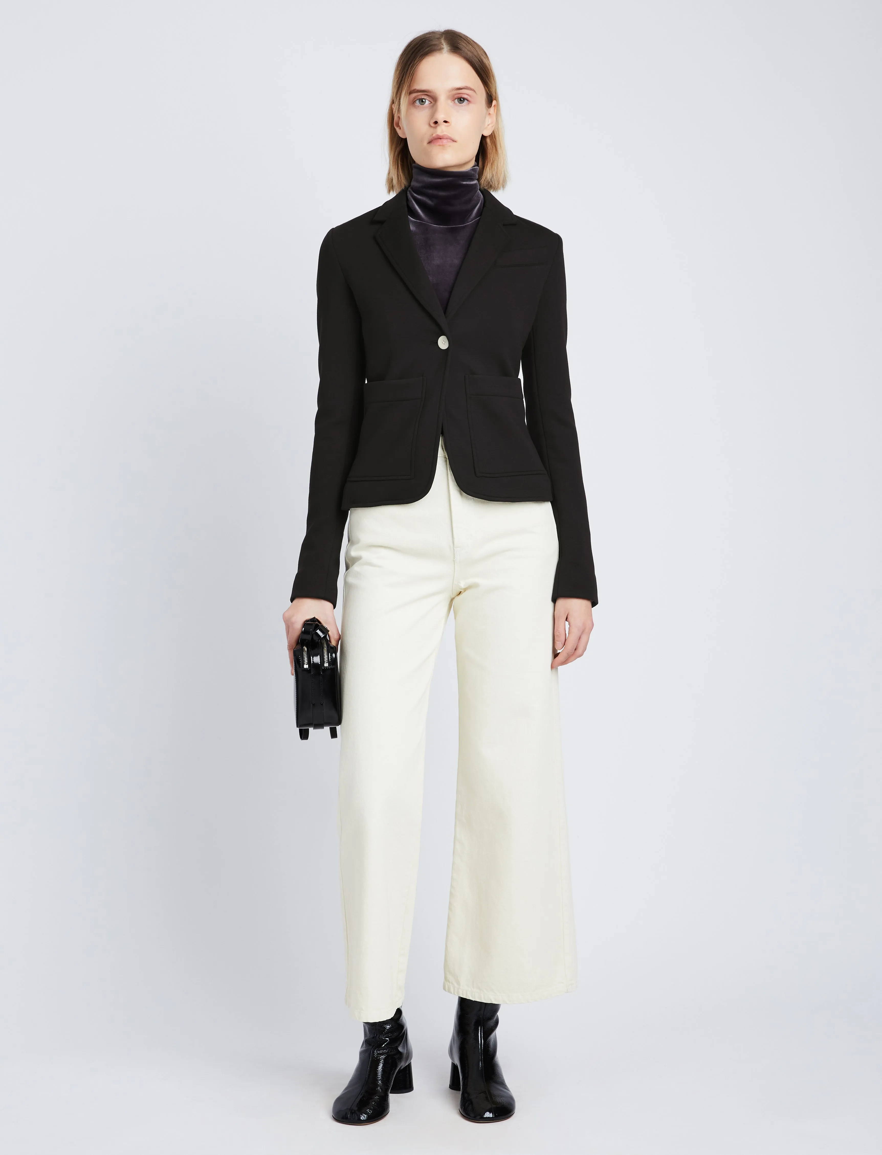 Jersey Suiting Blazer sold by Proenza Schouler product image thumbnail 3