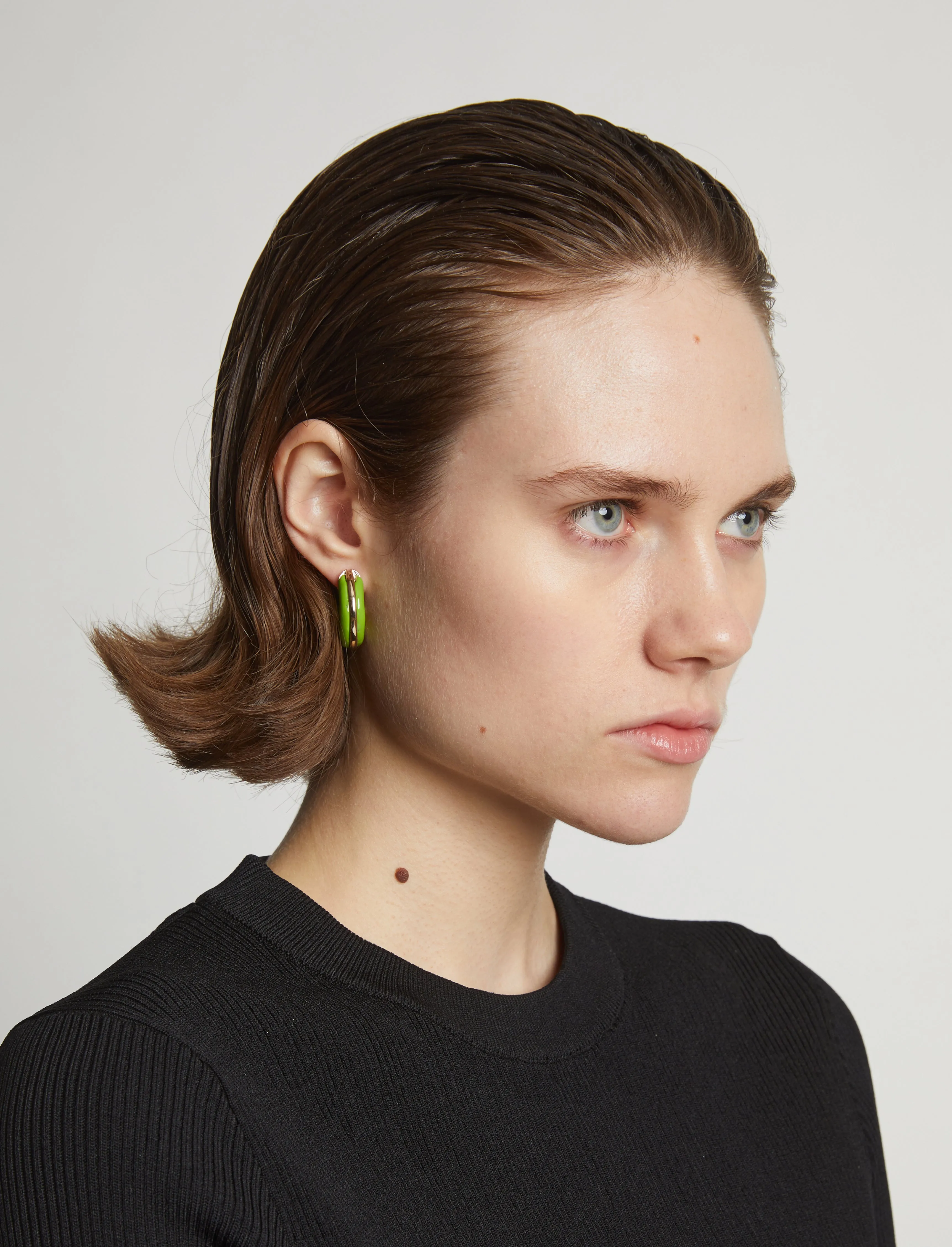 Mini Hoop Earrings sold by Proenza Schouler product image thumbnail 3