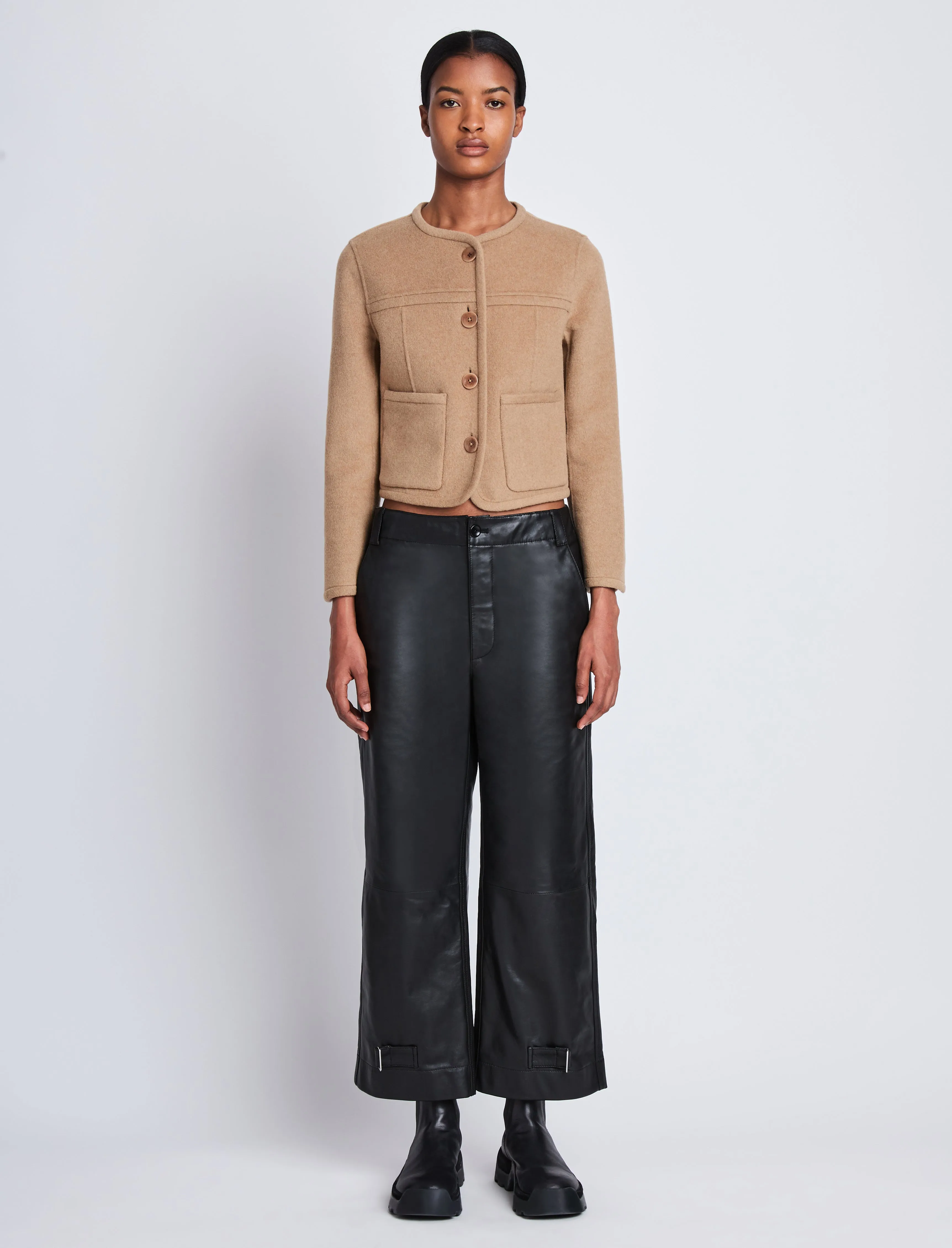 Reversible Melton Double Face Jacket sold by Proenza Schouler product image thumbnail 2