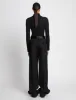 Wool Twill Satin Trim Pants sold by Proenza Schouler