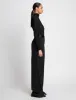 Wool Twill Satin Trim Pants sold by Proenza Schouler