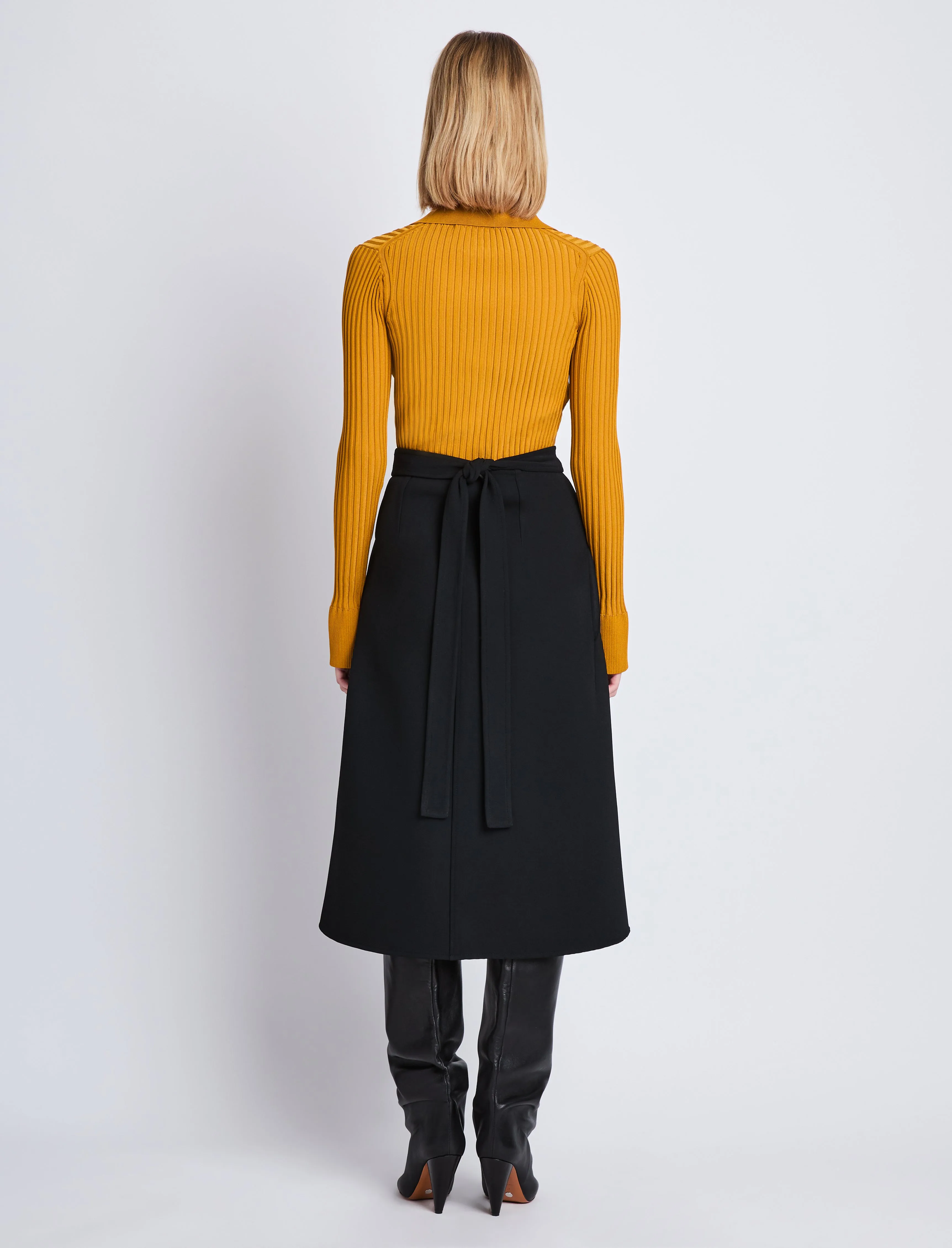 Carla Sweater in Midweight Viscose Rib sold by Proenza Schouler product image thumbnail 5