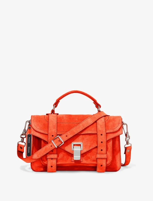 PS1 Tiny Bag in Suede sold by Proenza Schouler