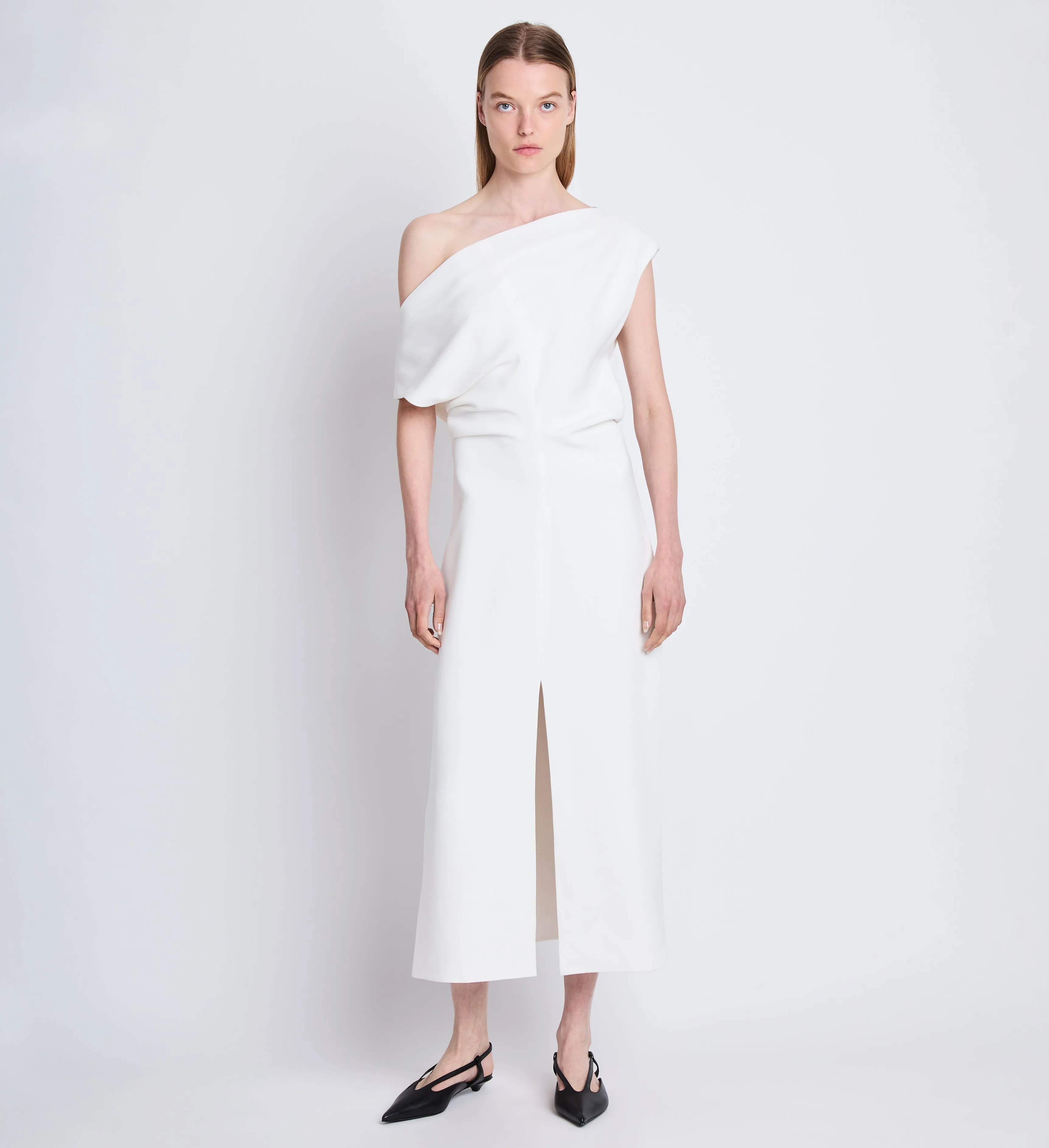 Rosa Dress in Matte Double Crepe sold by Proenza Schouler product image thumbnail 2