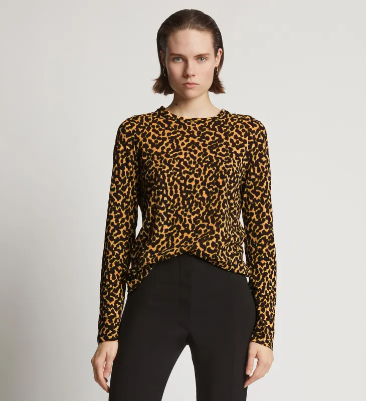 Printed Leopard T-Shirt made by Proenza Schouler