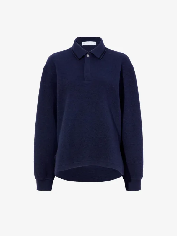 Genevieve Knit Pullover in Cloque made by Proenza Schouler