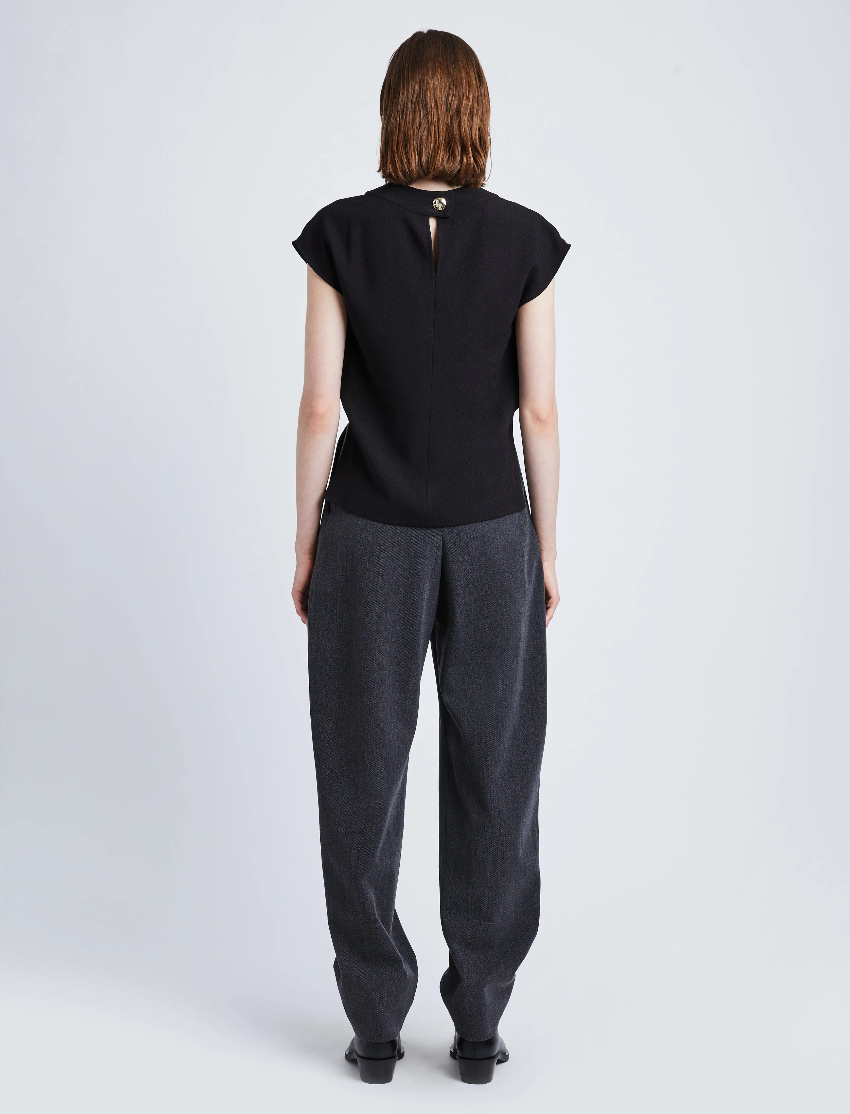 Melange Wool Trousers sold by Proenza Schouler product image thumbnail 4