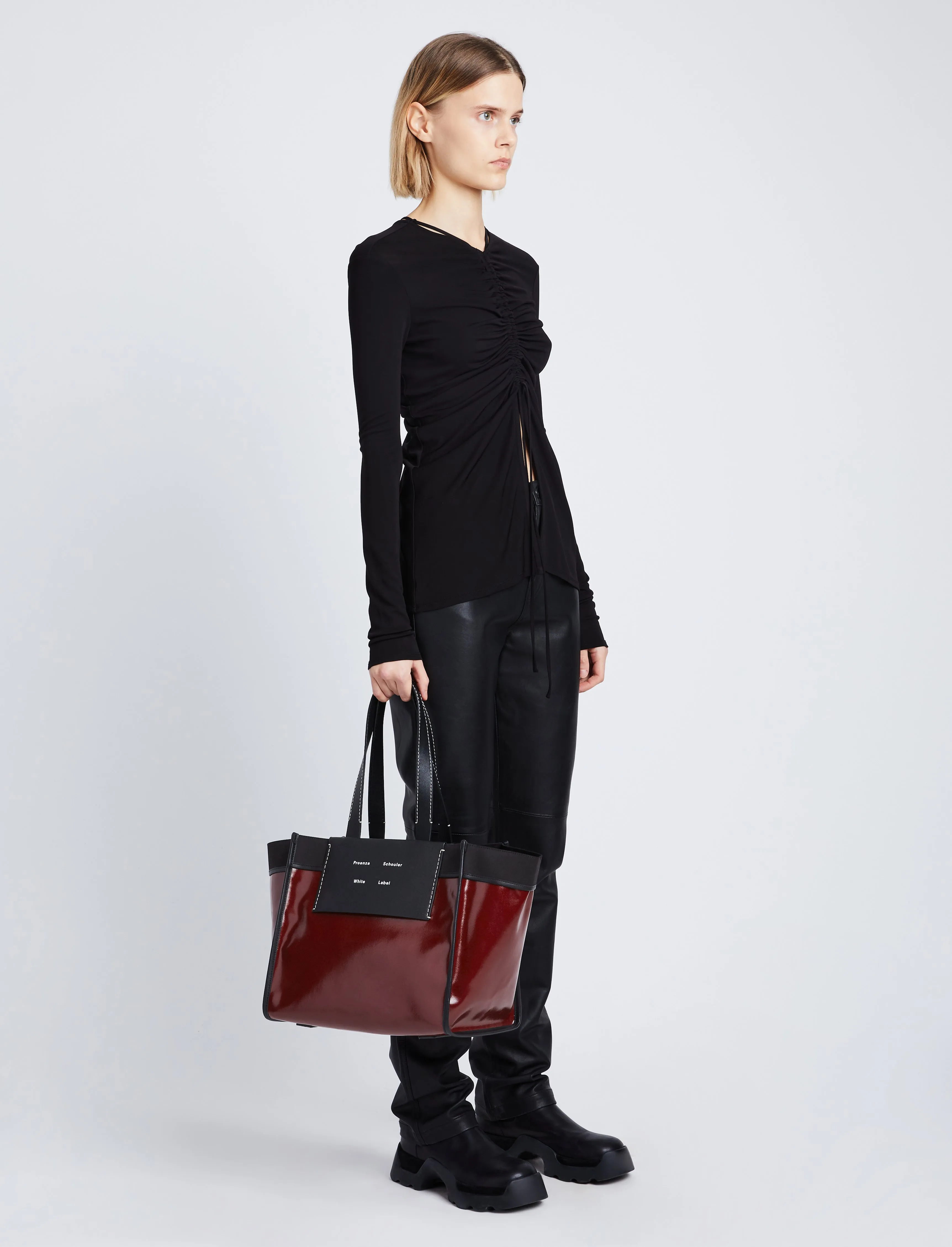 Large Morris Tote in Coated Canvas sold by Proenza Schouler product image thumbnail 2