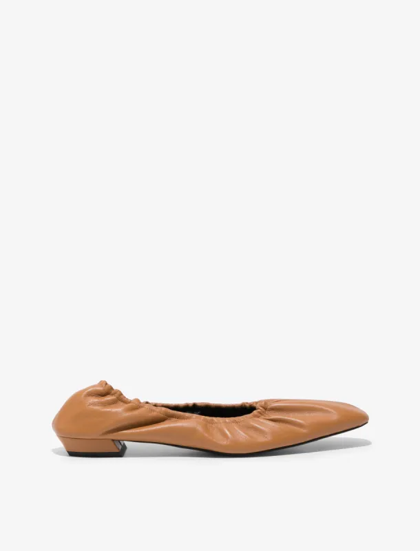 Ruched Ballet Flats made by Proenza Schouler