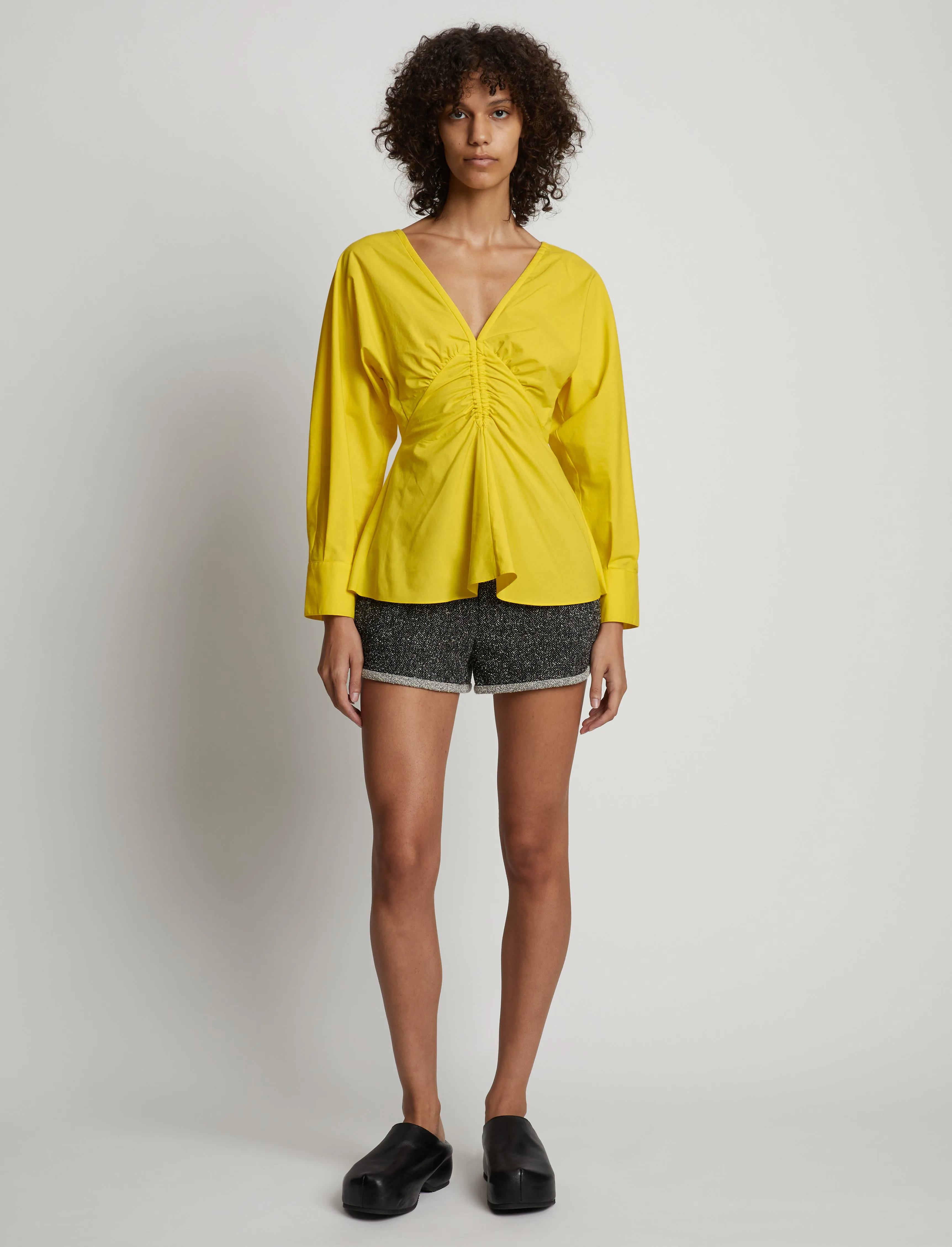 Poplin V-Neck Top sold by Proenza Schouler product image thumbnail 3