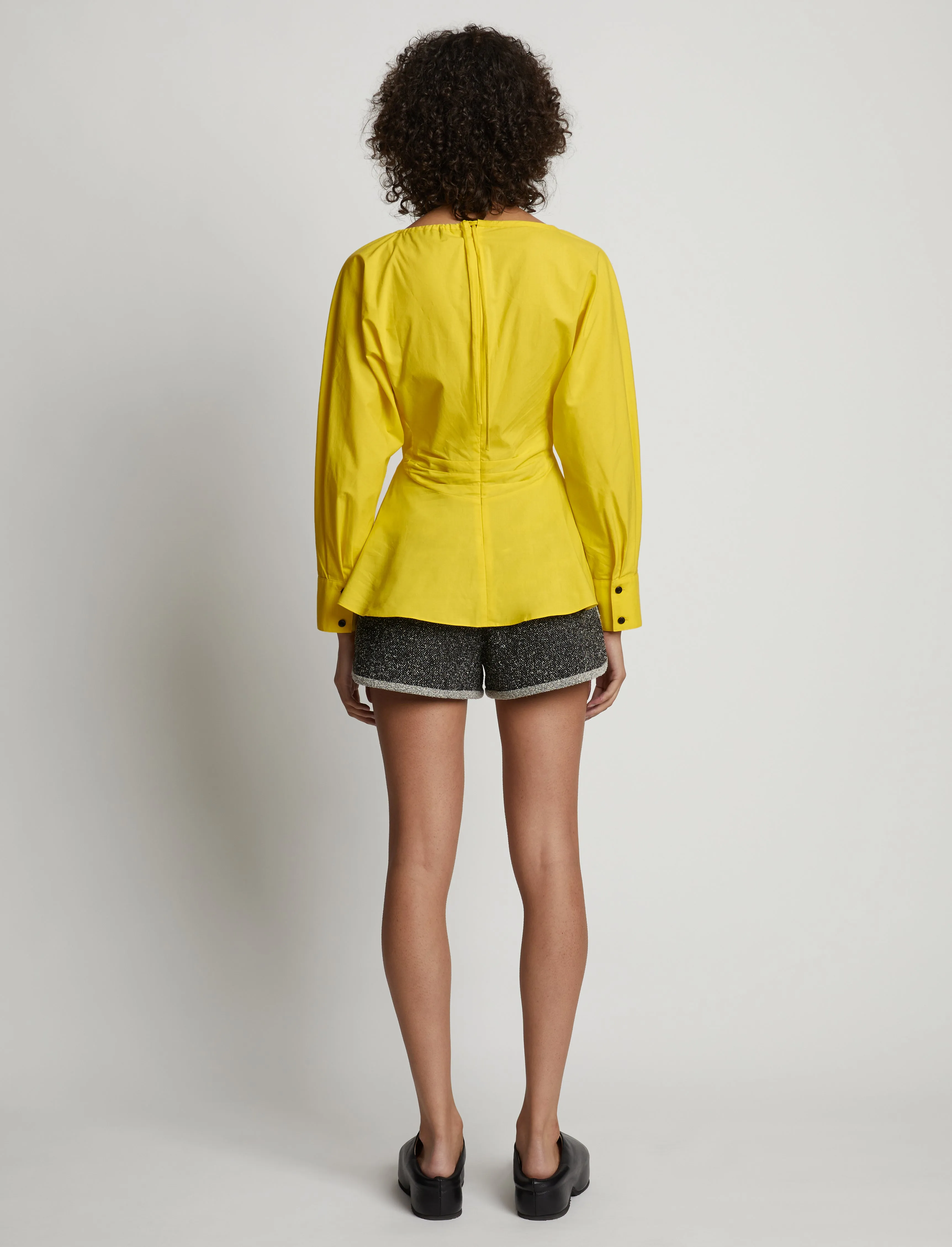 Poplin V-Neck Top sold by Proenza Schouler product image thumbnail 5