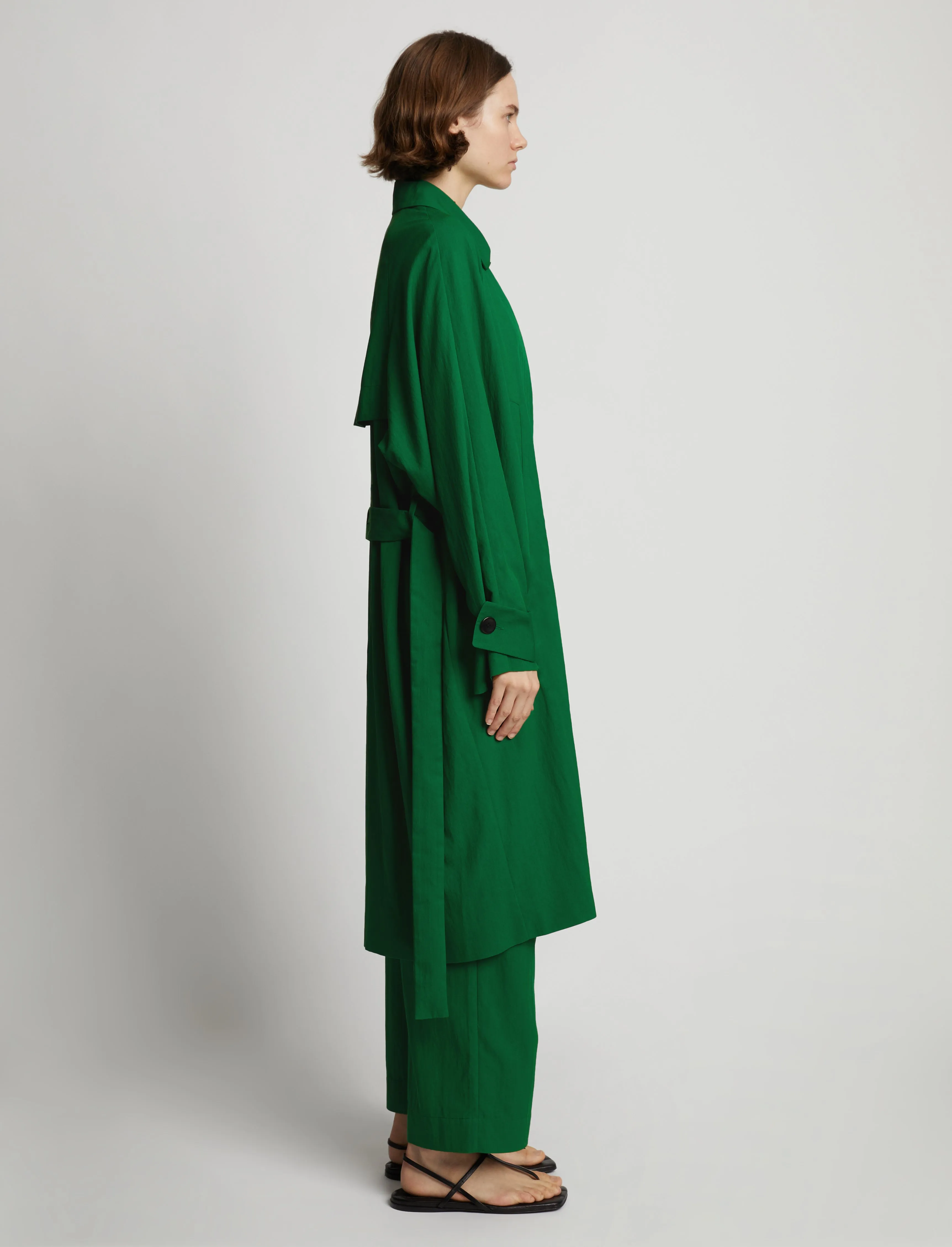 Drapey Suiting Trench Coat sold by Proenza Schouler product image thumbnail 3