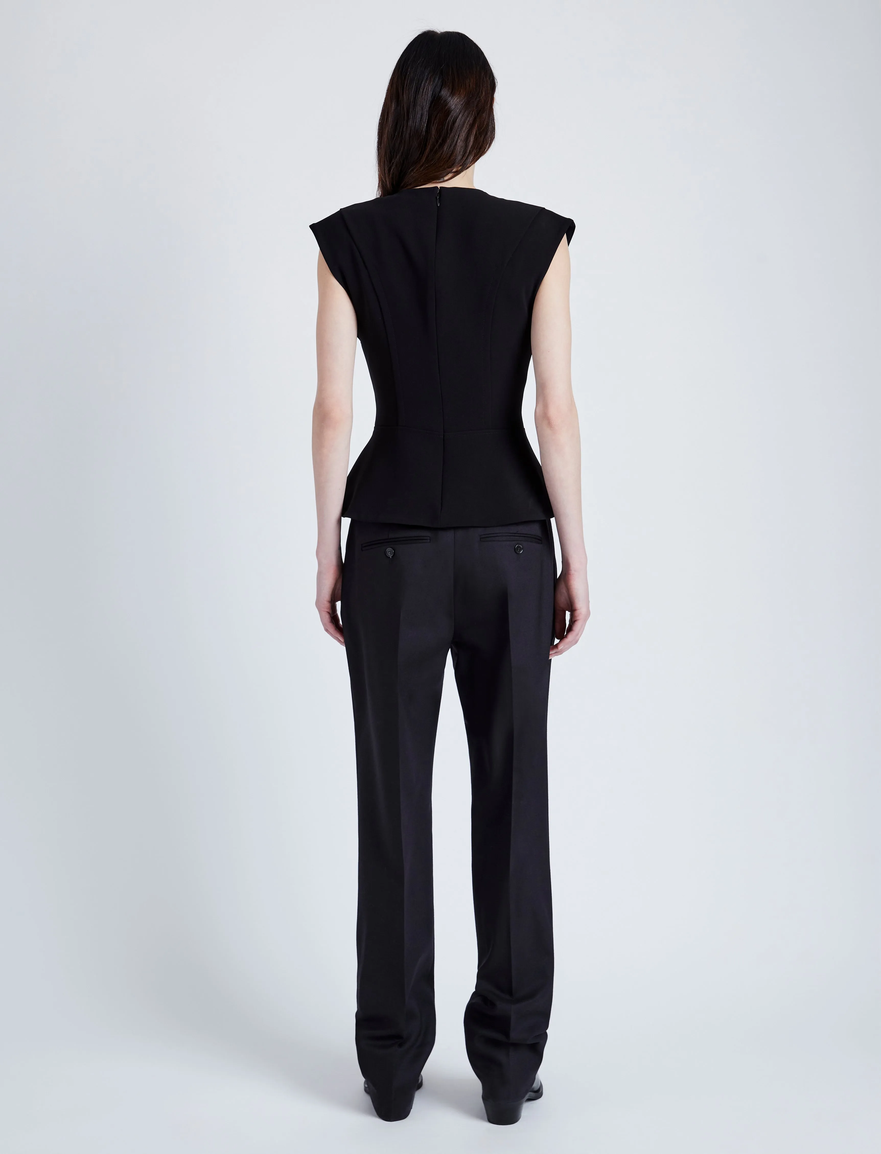 Janet Top in Matte Double Crepe sold by Proenza Schouler product image thumbnail 5