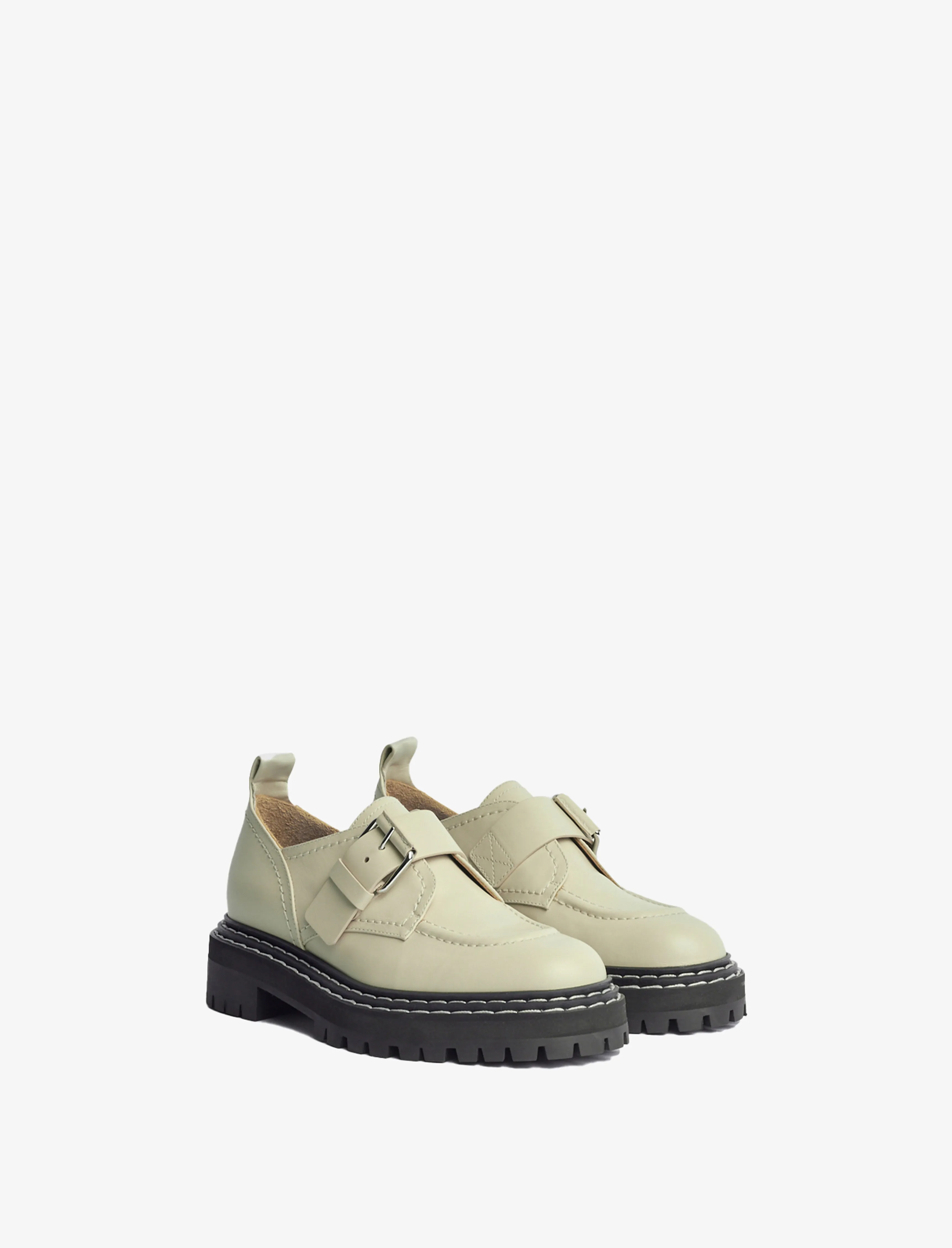Lug Sole Buckle Oxfords sold by Proenza Schouler product image thumbnail 2