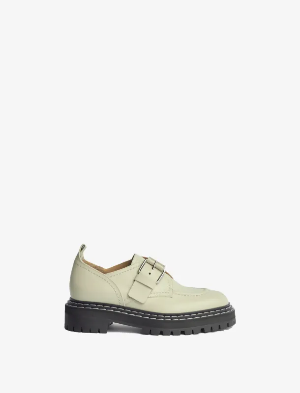 Lug Sole Buckle Oxfords sold by Proenza Schouler