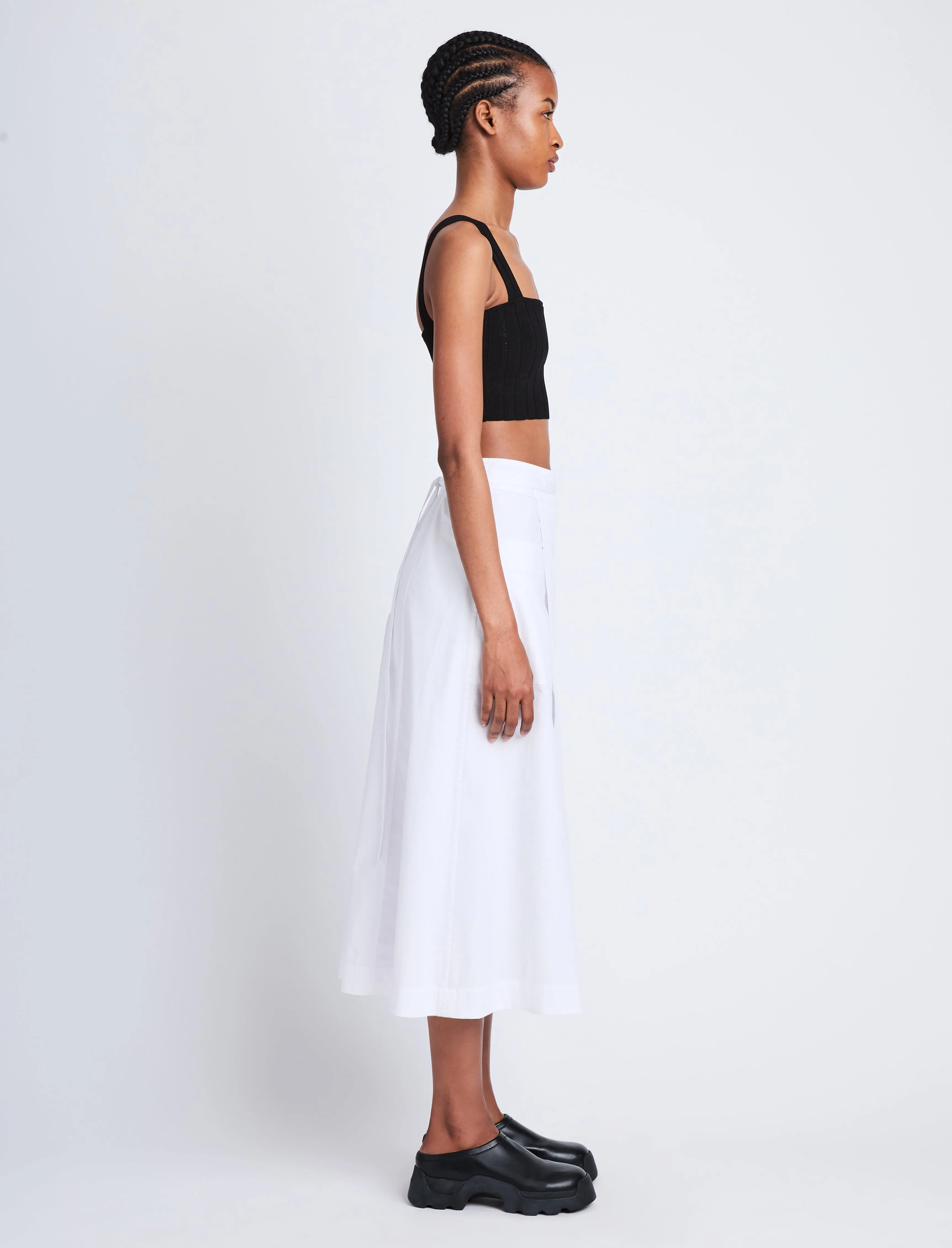 Soft Poplin Wrap Skirt sold by Proenza Schouler product image thumbnail 3