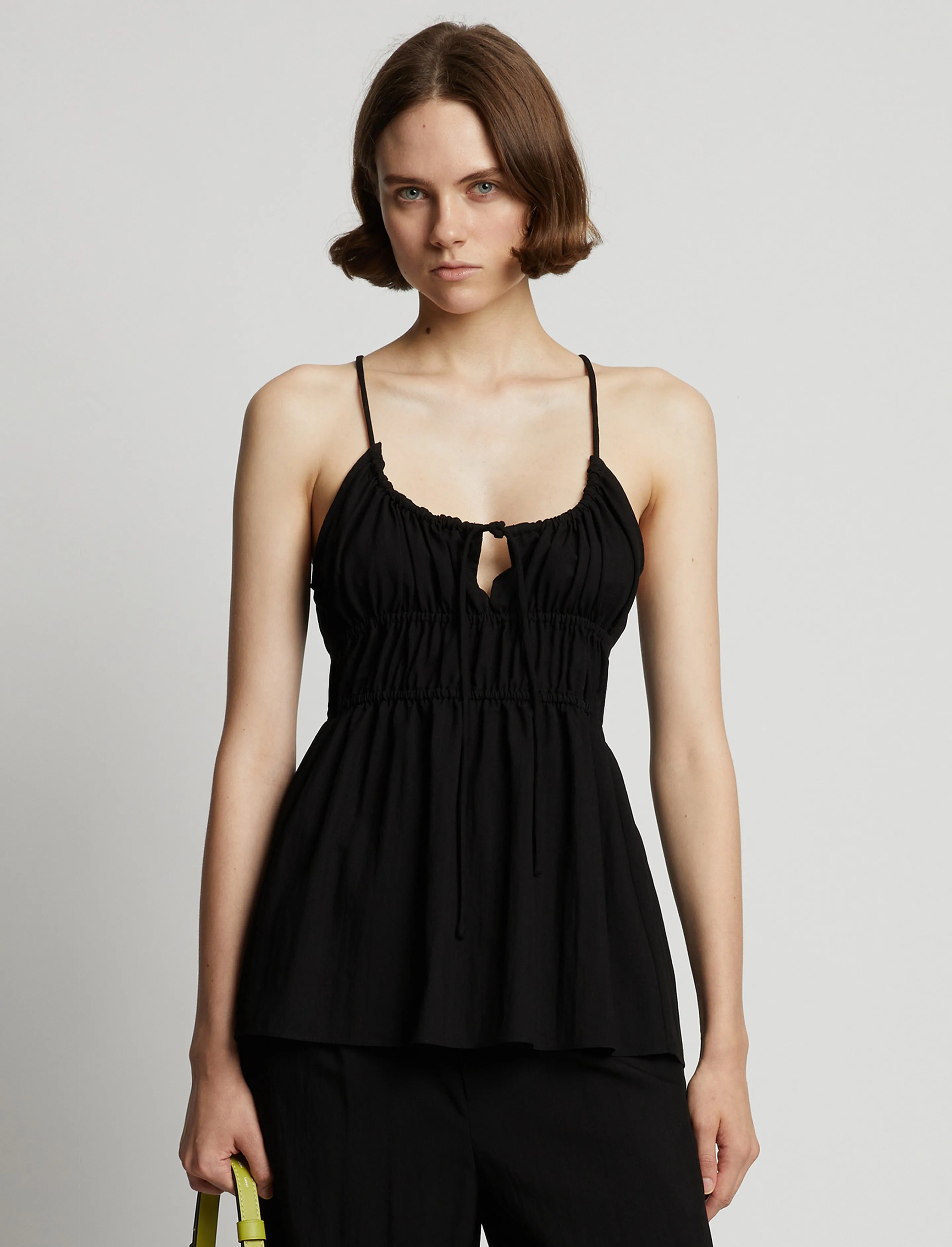 Drapey Suiting Ruched Top sold by Proenza Schouler product image thumbnail 2