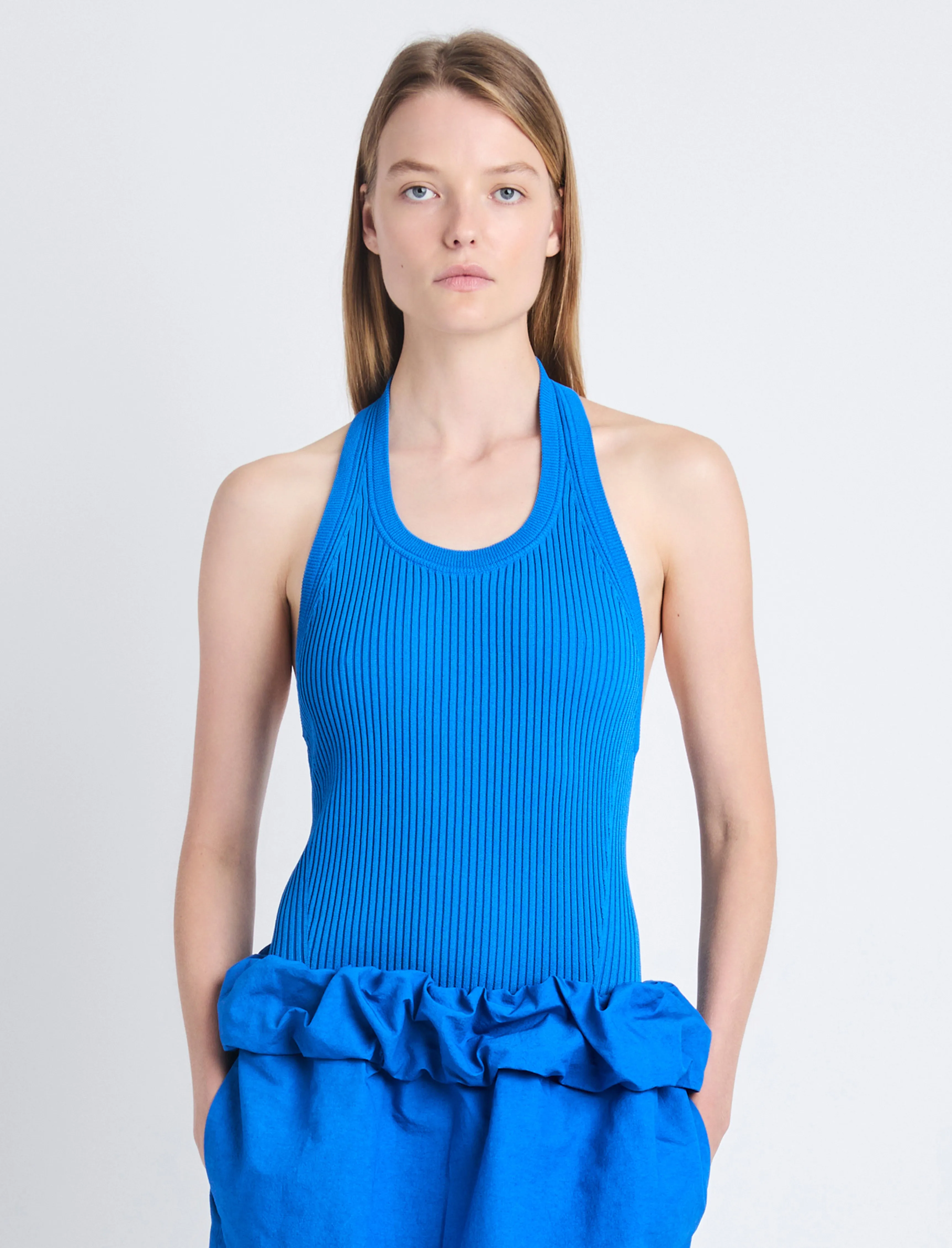 Gloria Top in Viscose Rib sold by Proenza Schouler product image thumbnail 2