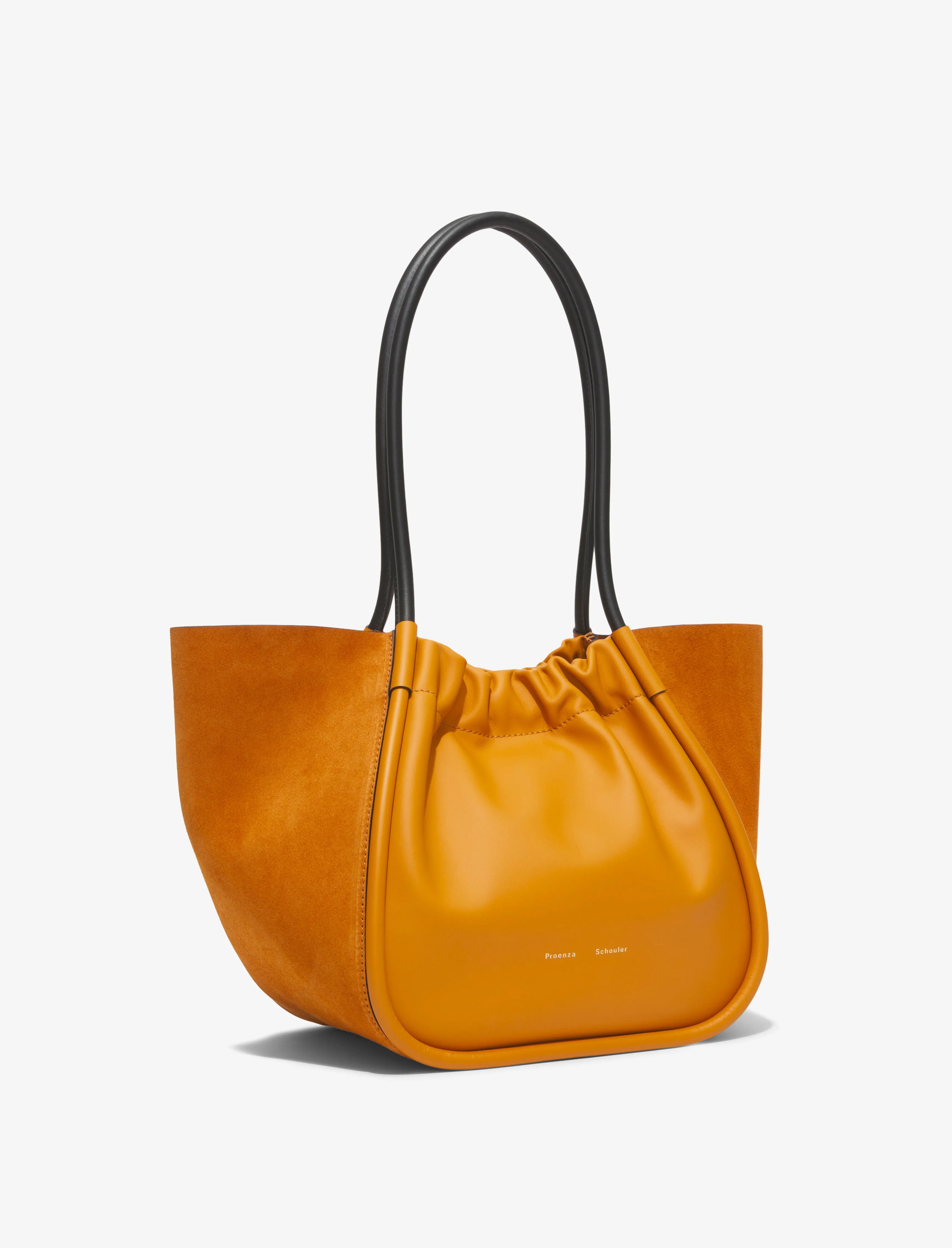 Large Suede Ruched Tote sold by Proenza Schouler product image thumbnail 3