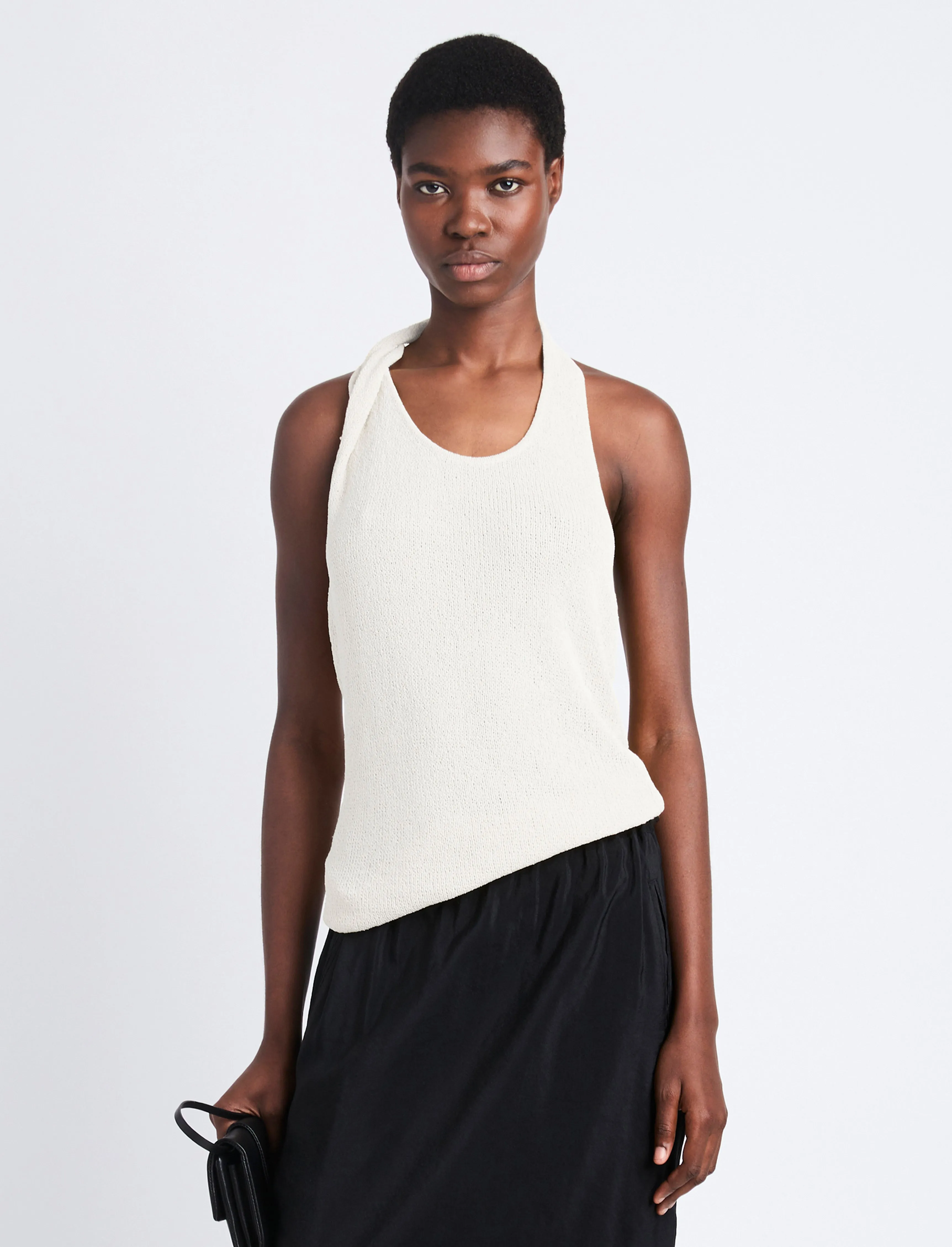 Stevie Top in Textured Knit sold by Proenza Schouler product image thumbnail 2