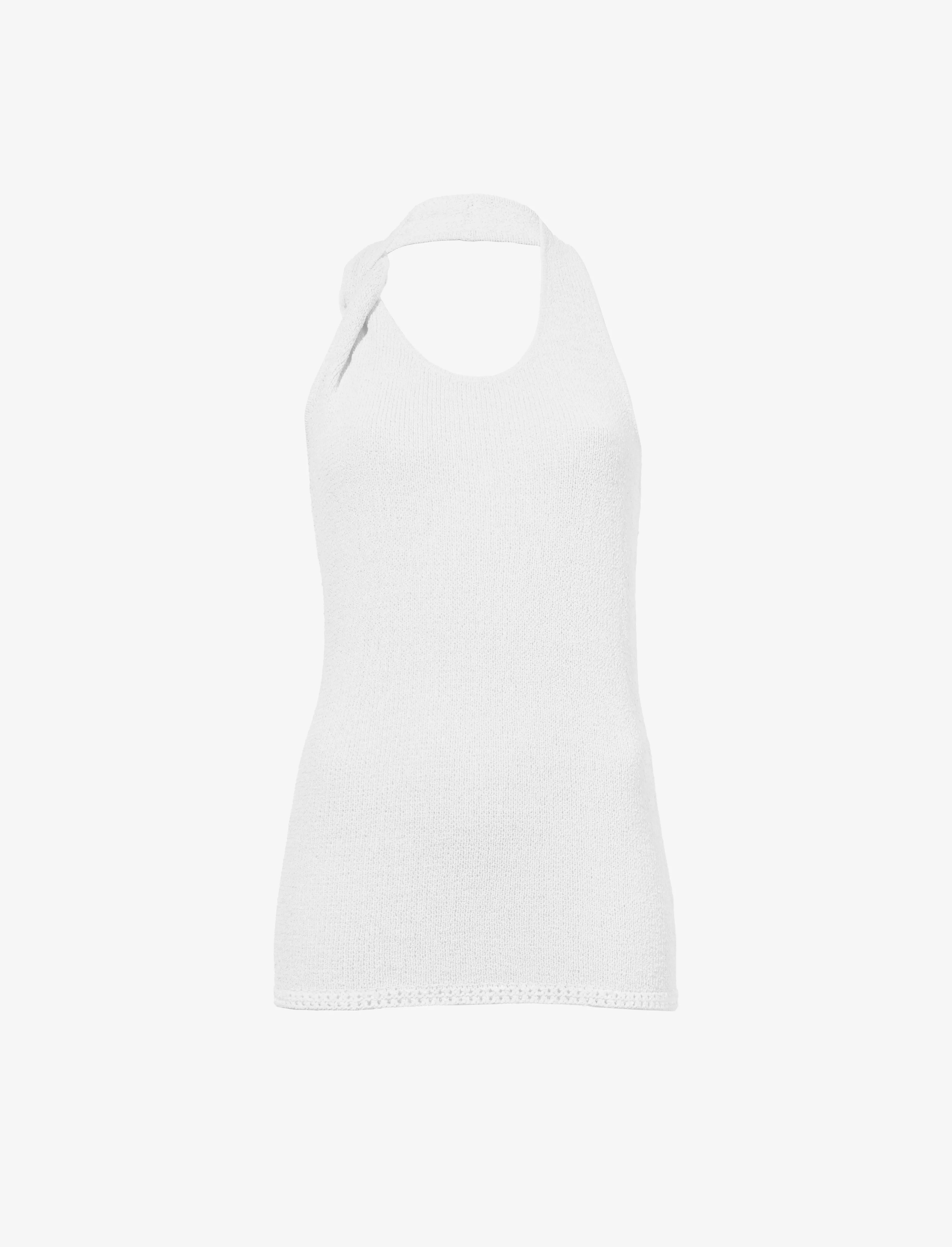 Stevie Top in Textured Knit sold by Proenza Schouler