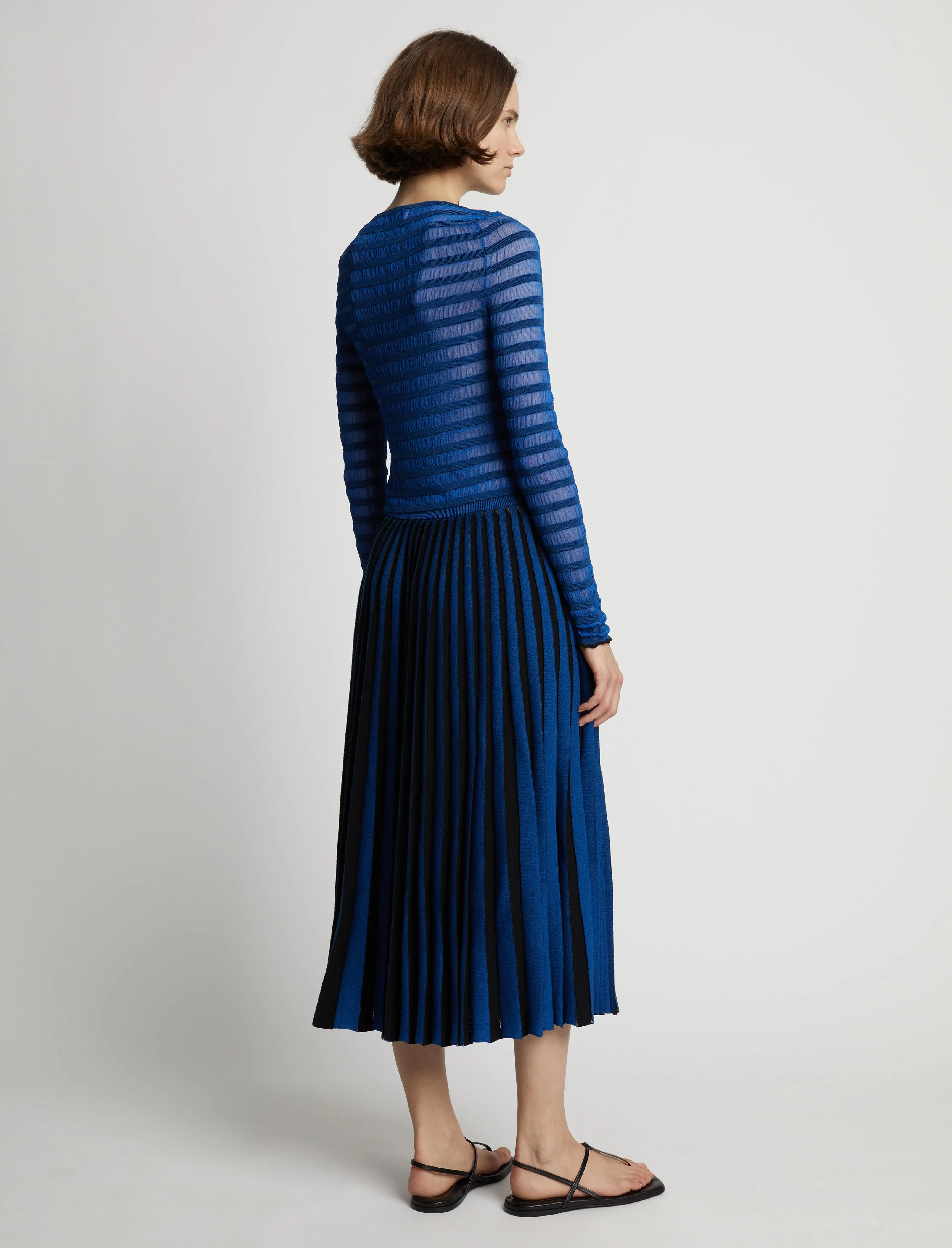 Sheer Stripe Knit Skirt sold by Proenza Schouler product image thumbnail 4