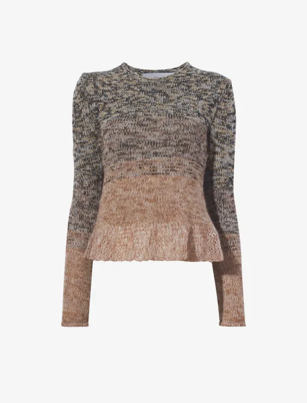 Multi Marl Knit Sweater sold by Proenza Schouler