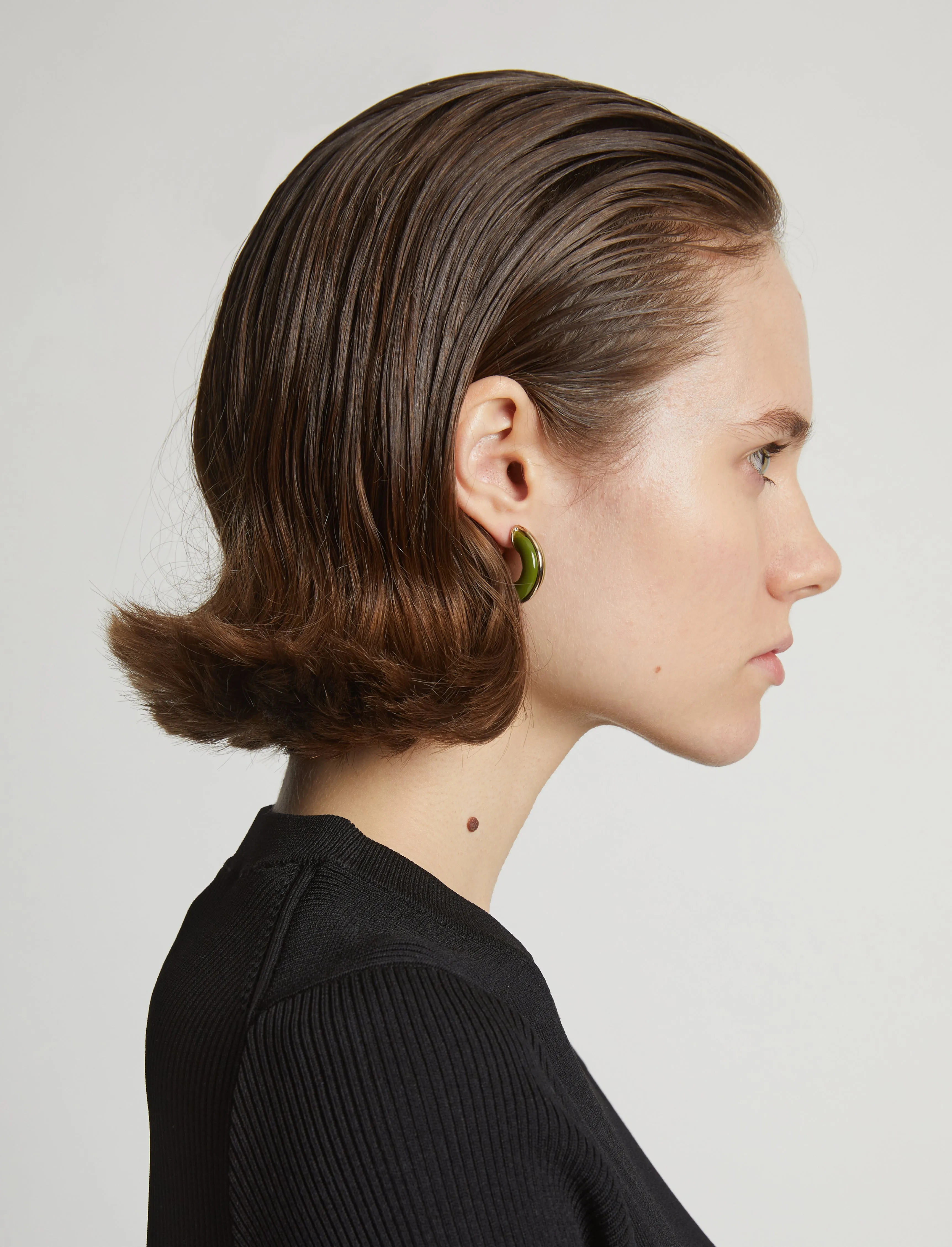 Mini Hoop Earrings sold by Proenza Schouler product image thumbnail 3