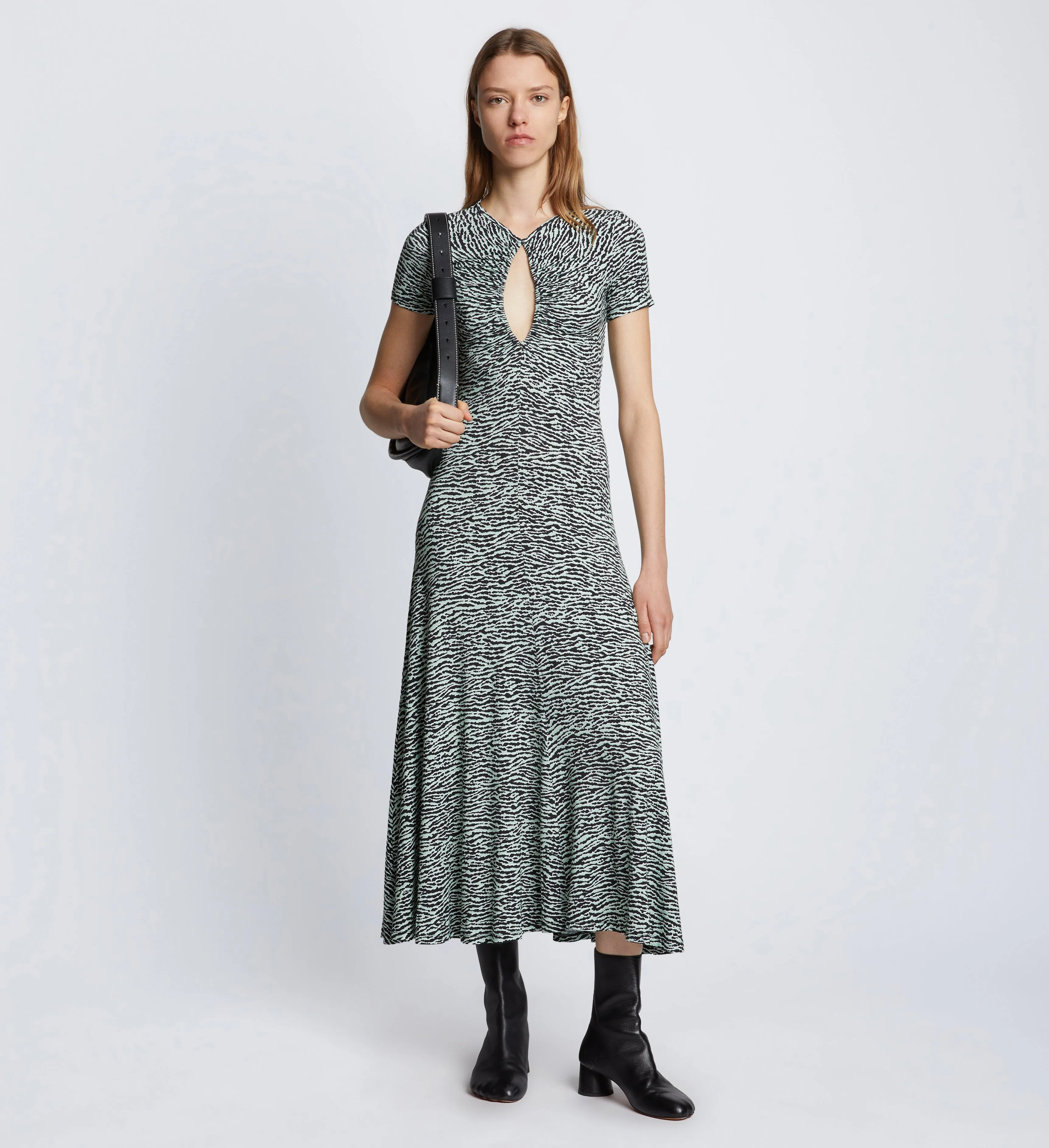 Soft Jersey Keyhole Dress sold by Proenza Schouler product image thumbnail 2