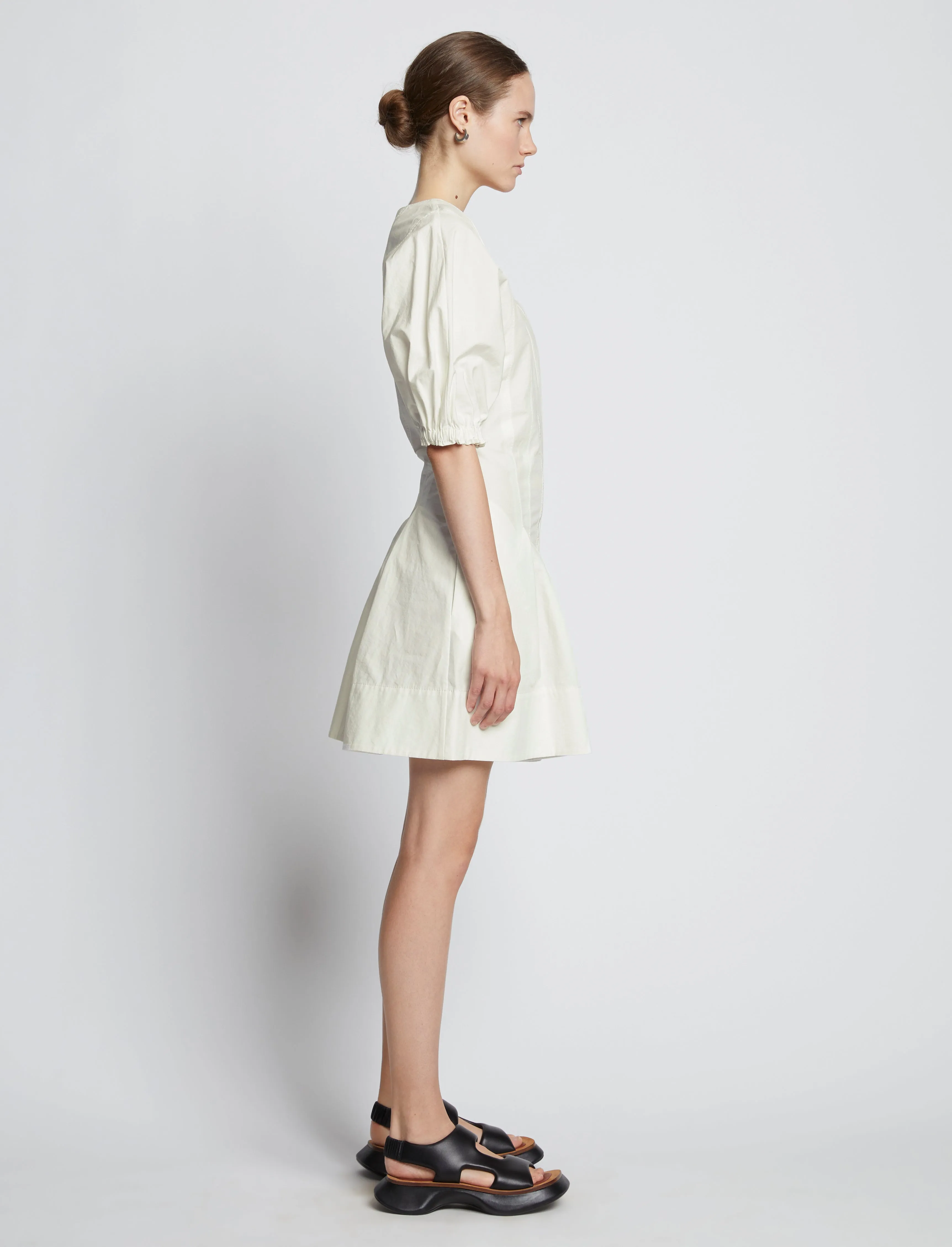 Cotton Linen Mini Dress sold by Proenza Schouler product image thumbnail 3