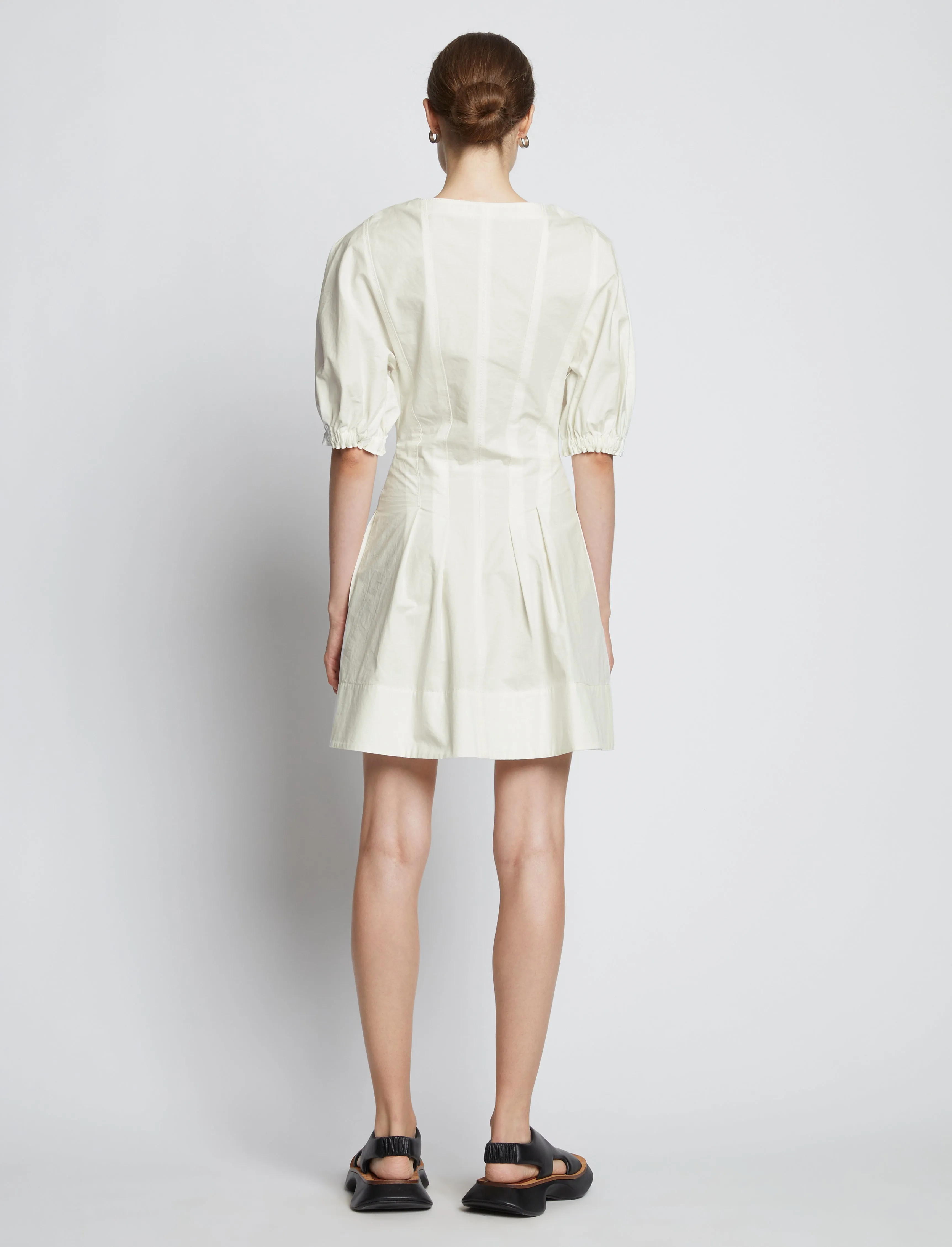 Cotton Linen Mini Dress sold by Proenza Schouler product image thumbnail 4