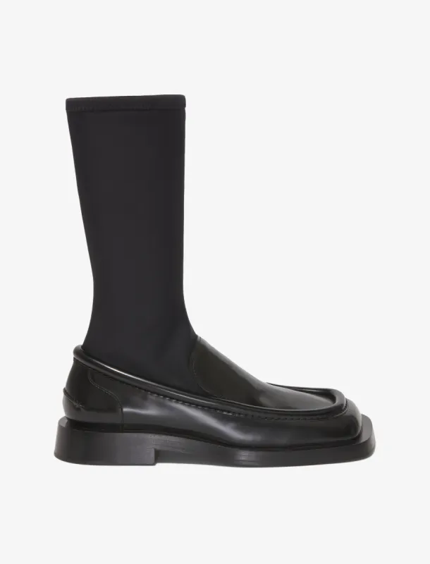 Square Loafer Stretch Boot sold by Proenza Schouler