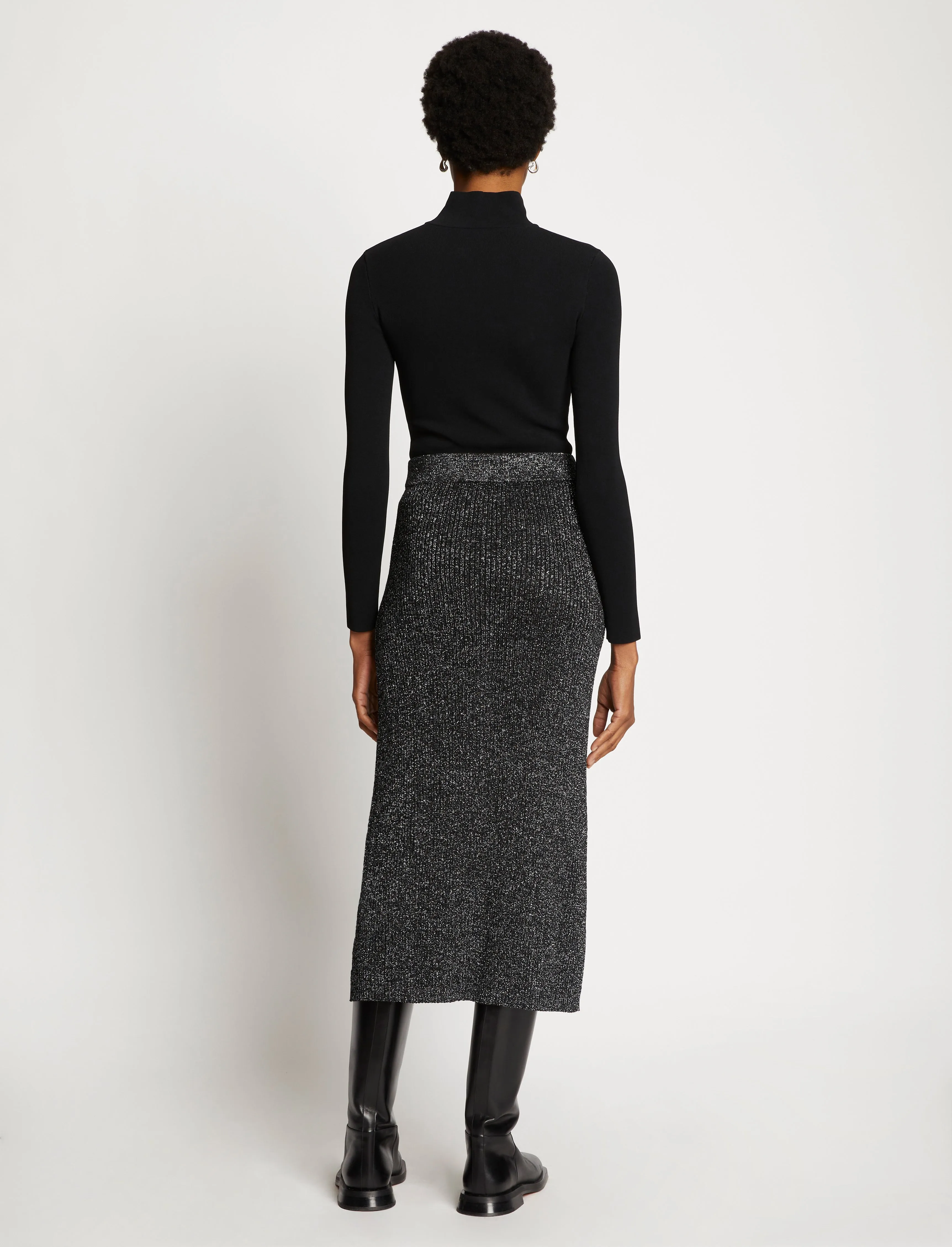 Lurex Maxi Skirt sold by Proenza Schouler product image thumbnail 3