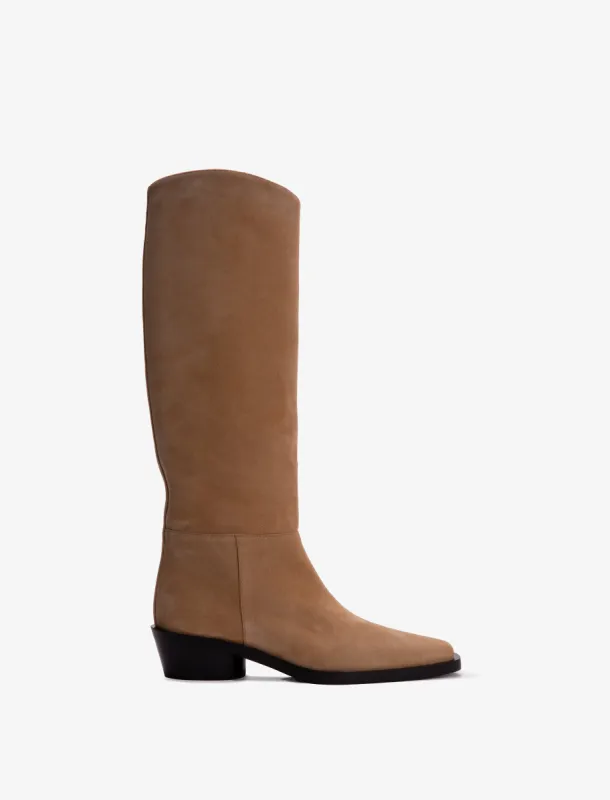 Bronco Boots in Suede sold by Proenza Schouler