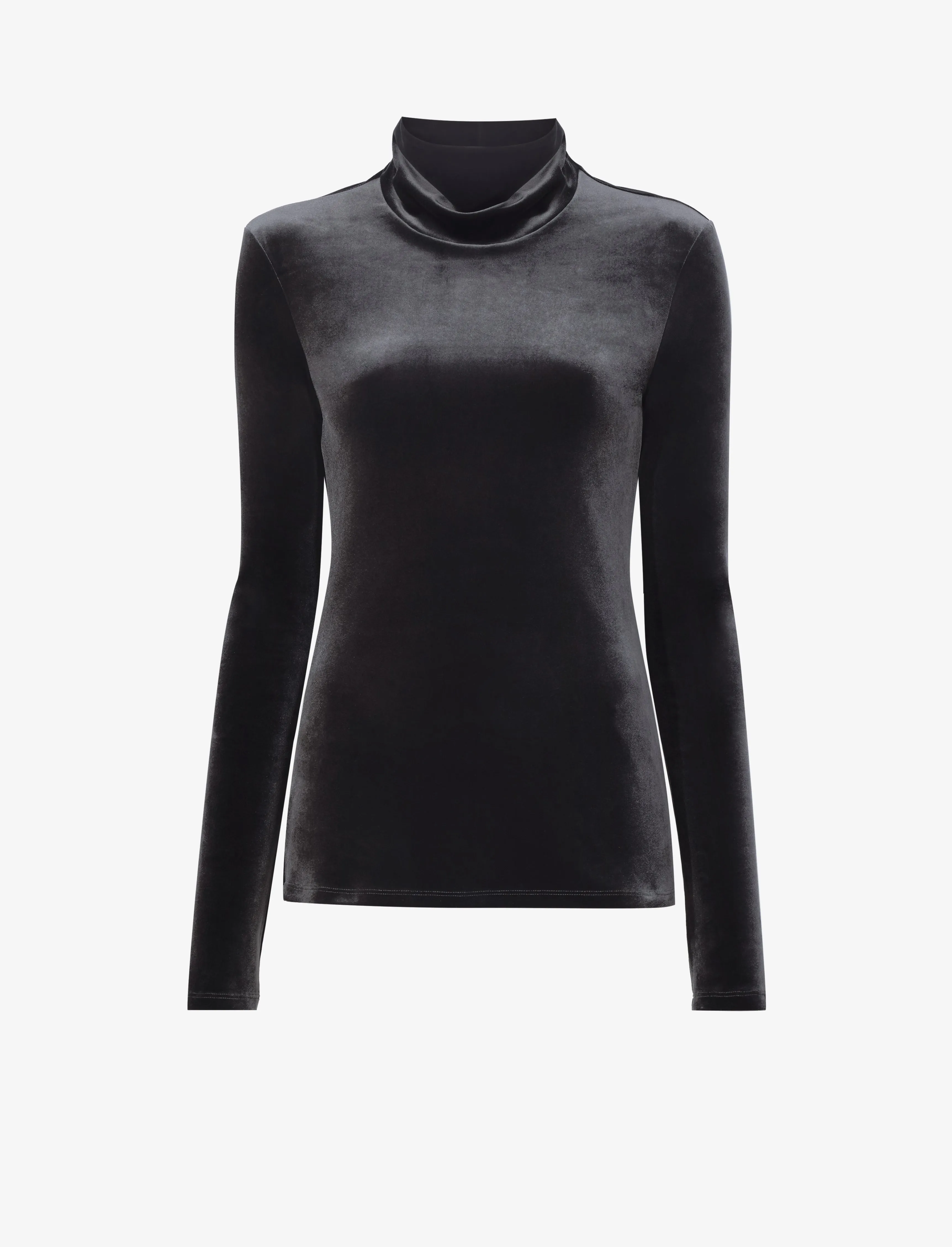 Stretch Velvet Turtleneck Top sold by Proenza Schouler