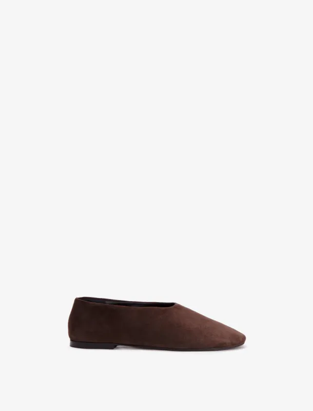Glove Slippers in Suede sold by Proenza Schouler