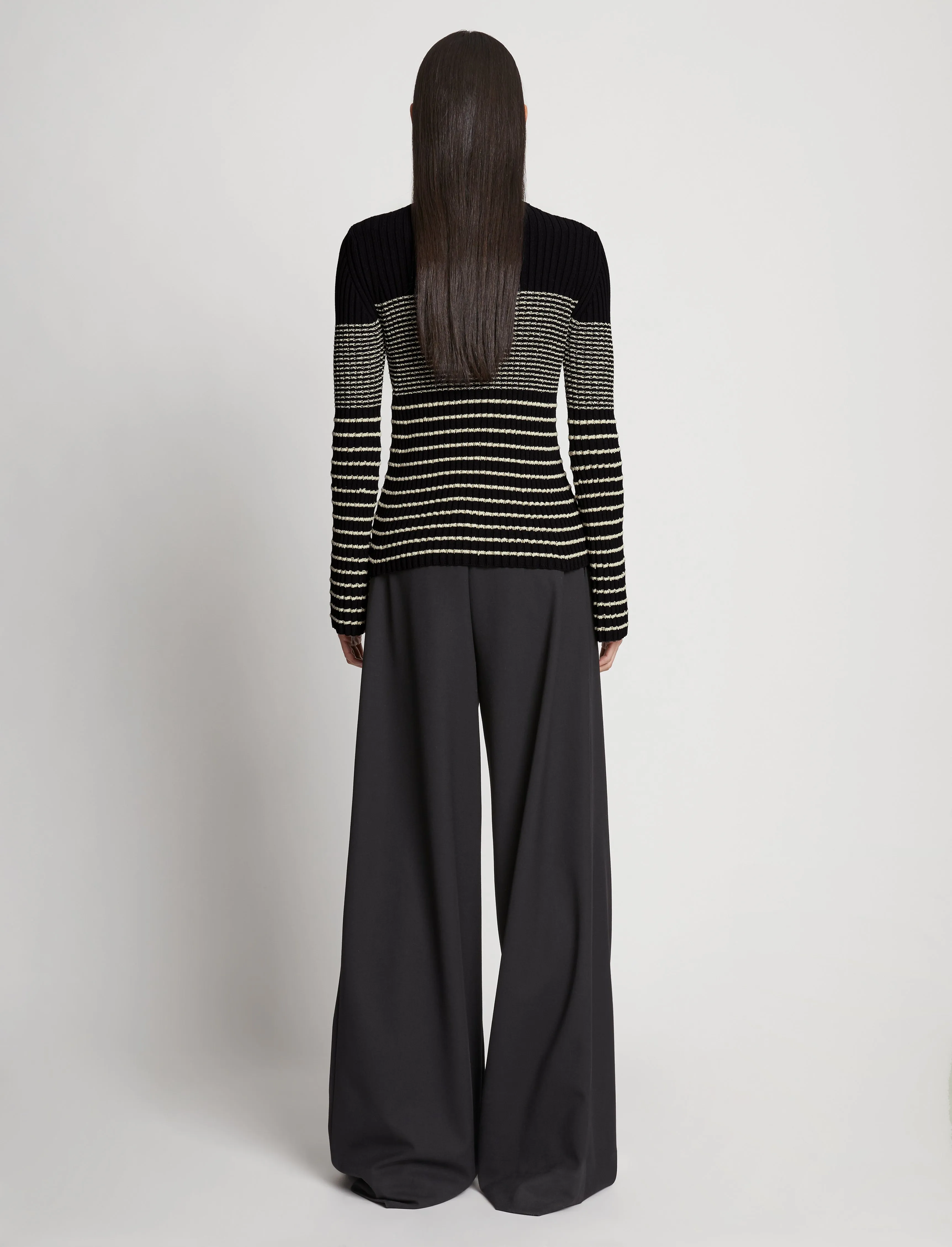 Boucle Mini Stripe Sweater sold by Proenza Schouler product image thumbnail 5